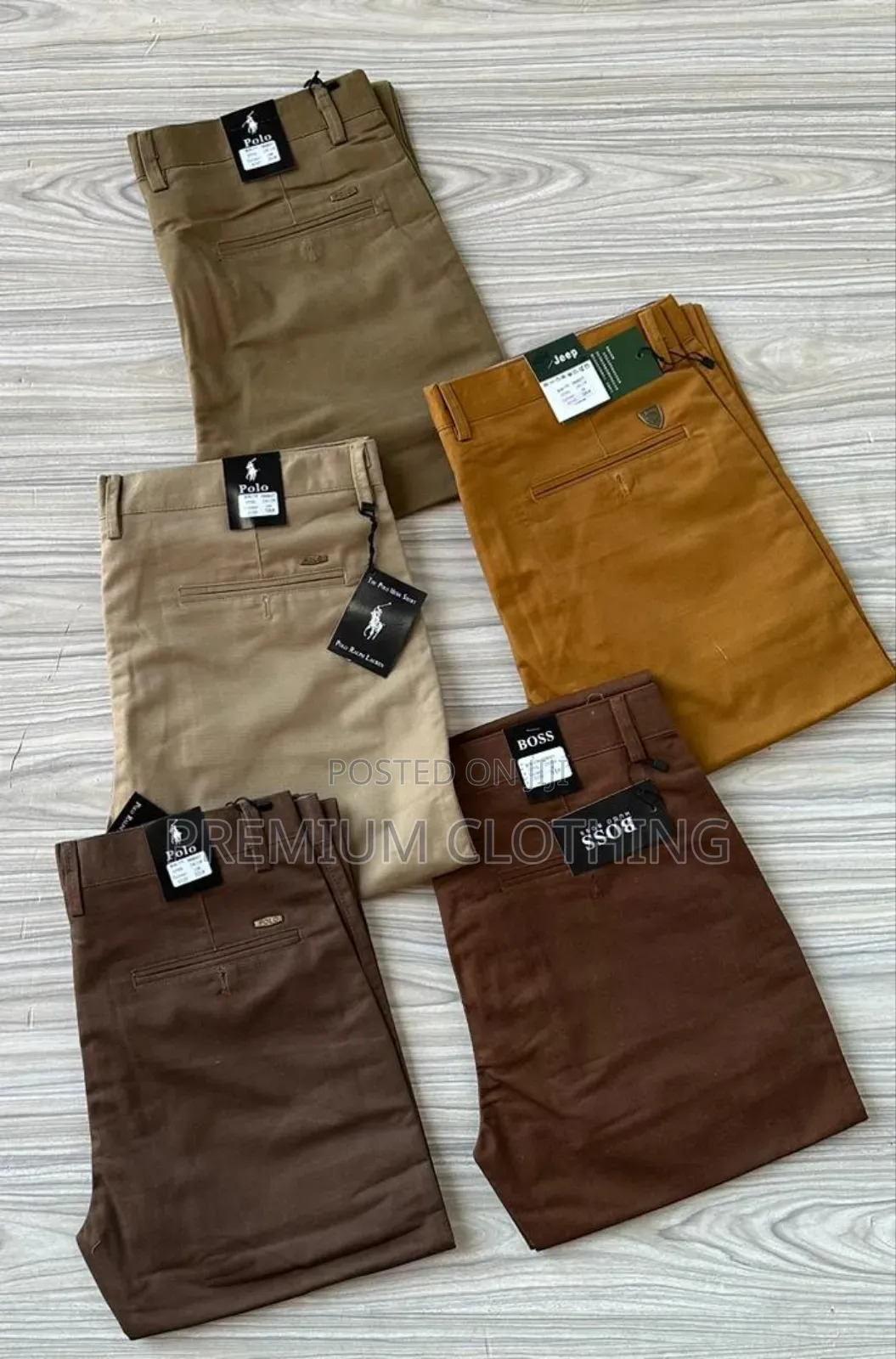 Casual Khaki Trousers For Men (Boys)