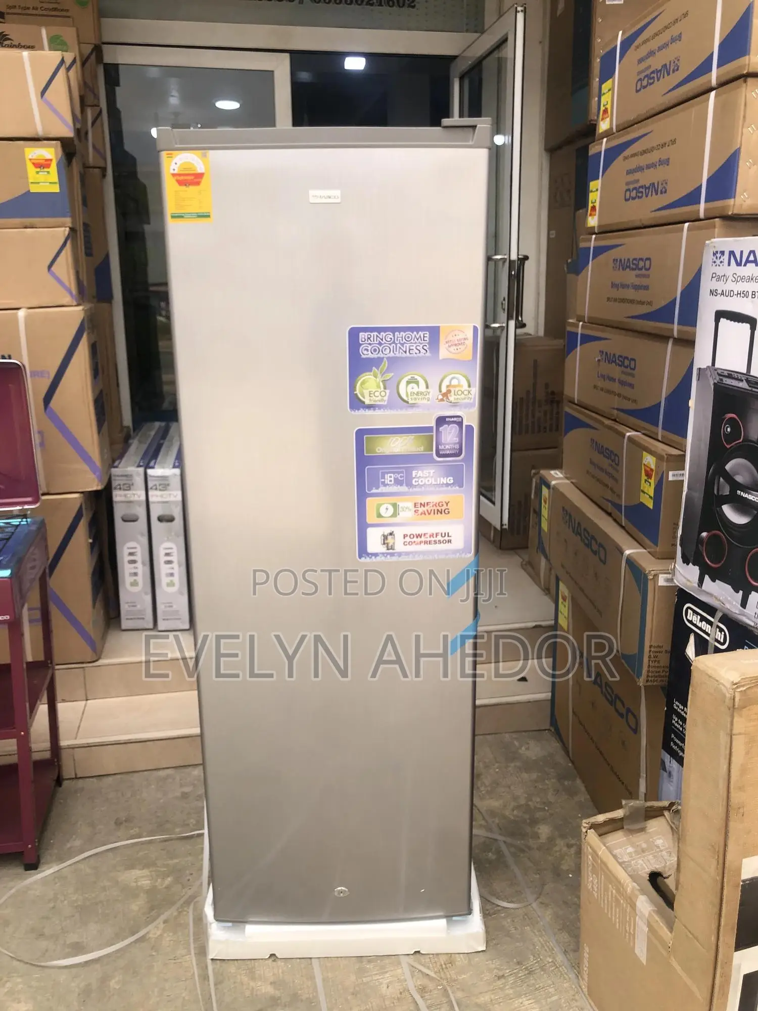 Nasco All Freezer Fridge 242 Liters Available