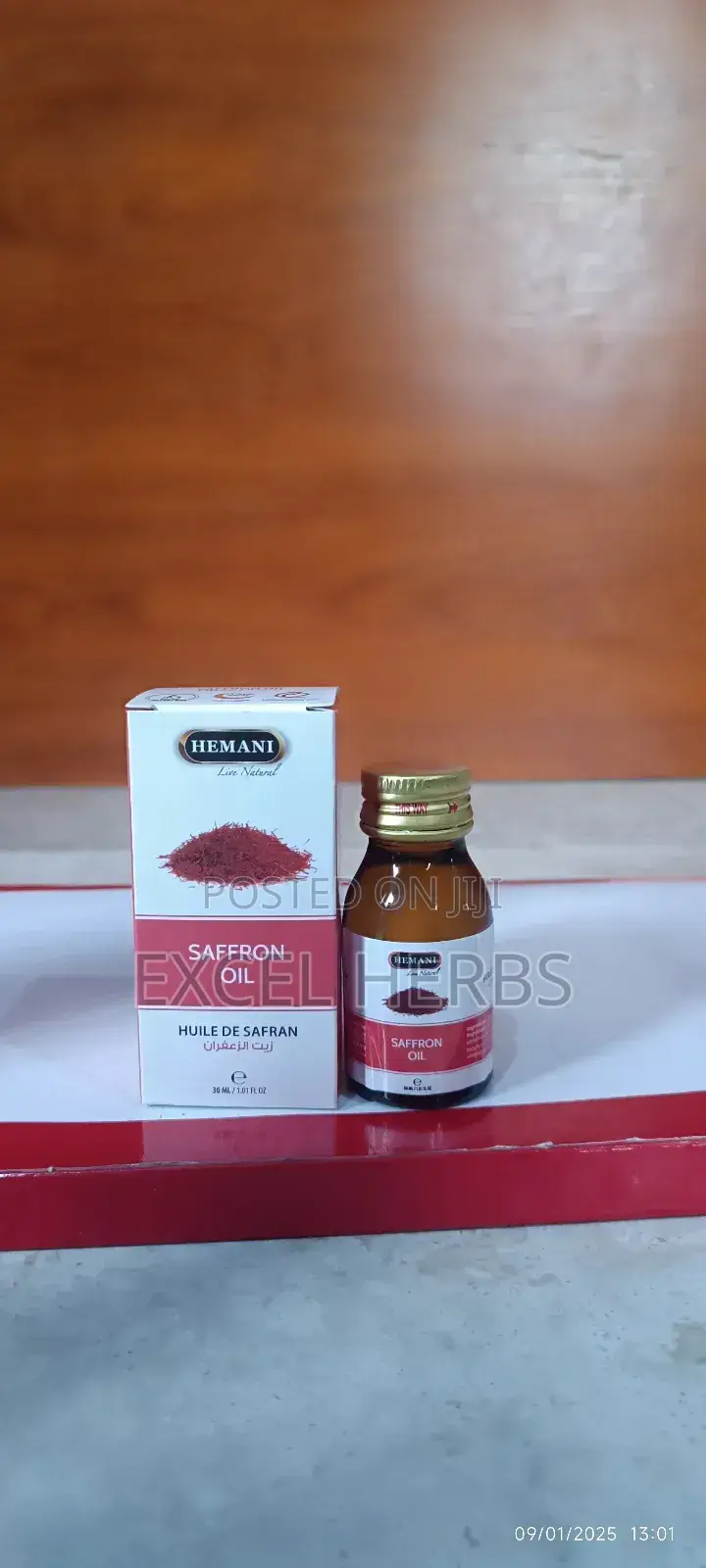 Hemani Saffron Oil 30ml (Acne and Eczema Oil)