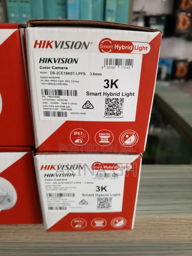 Hikvision Smart Hybrid Color Camera 5mp Ds-2ce16kot-LPFS 2
