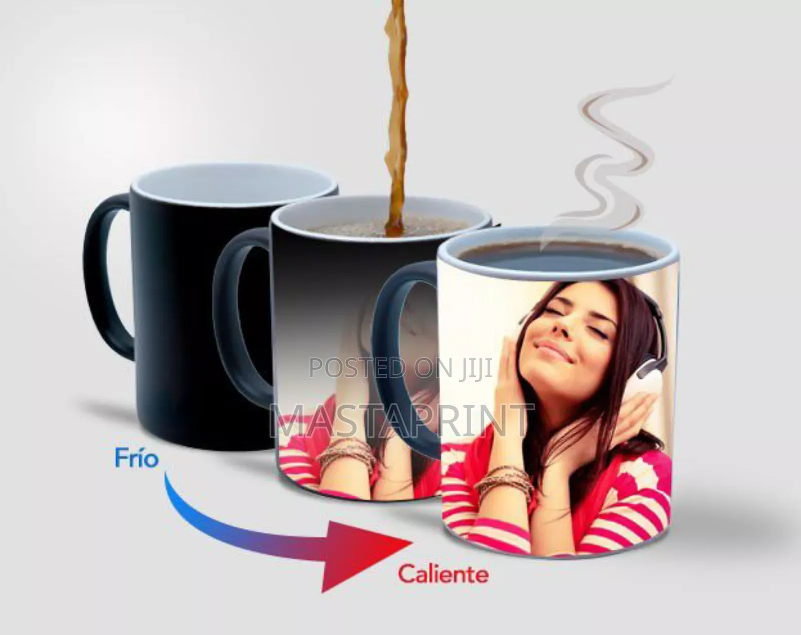 Magic Mug Printing ( Minimum= 100pcs)