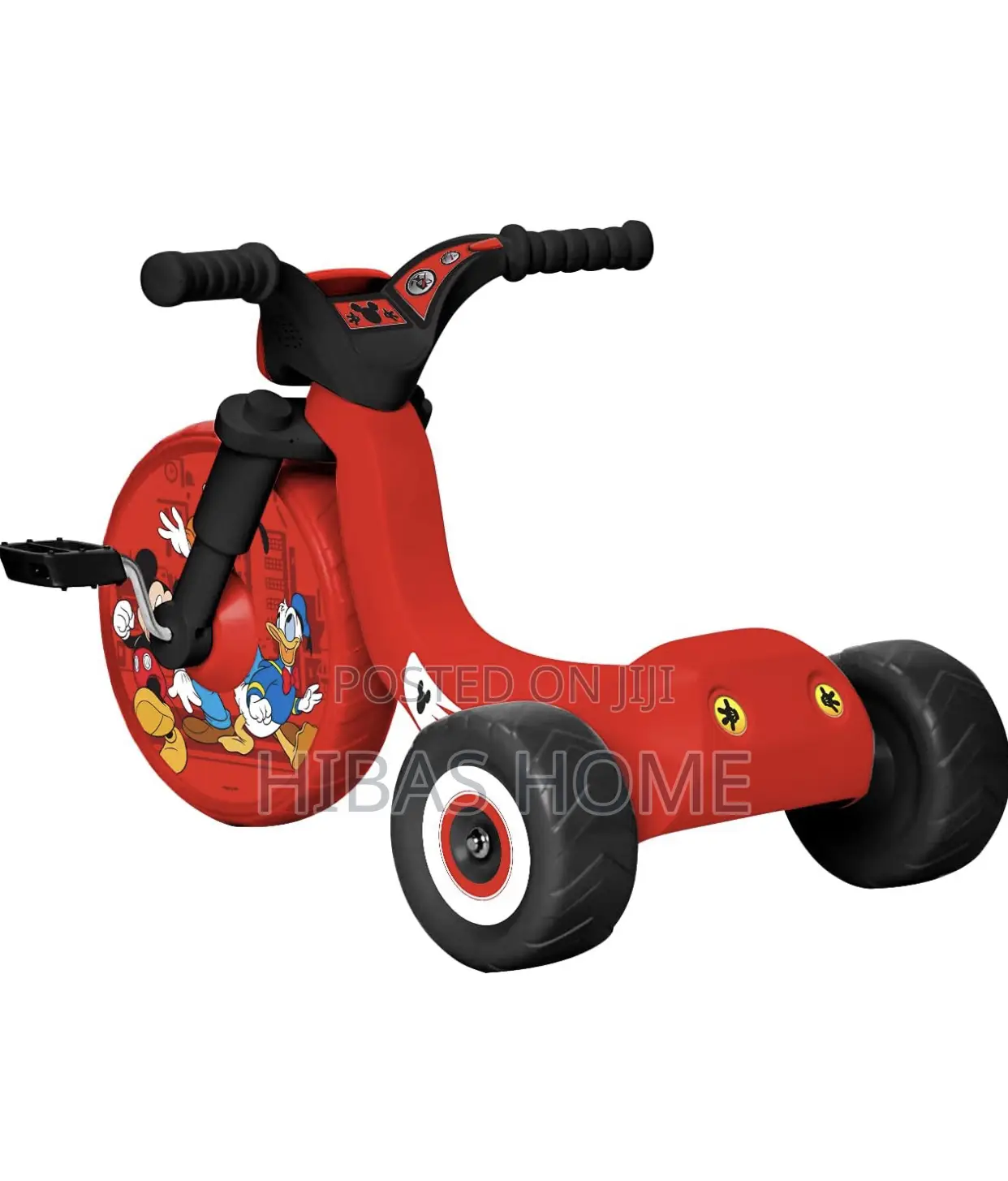 Mickey Mouse Fly Wheels Junior Cruiser Tricycle Music Sound