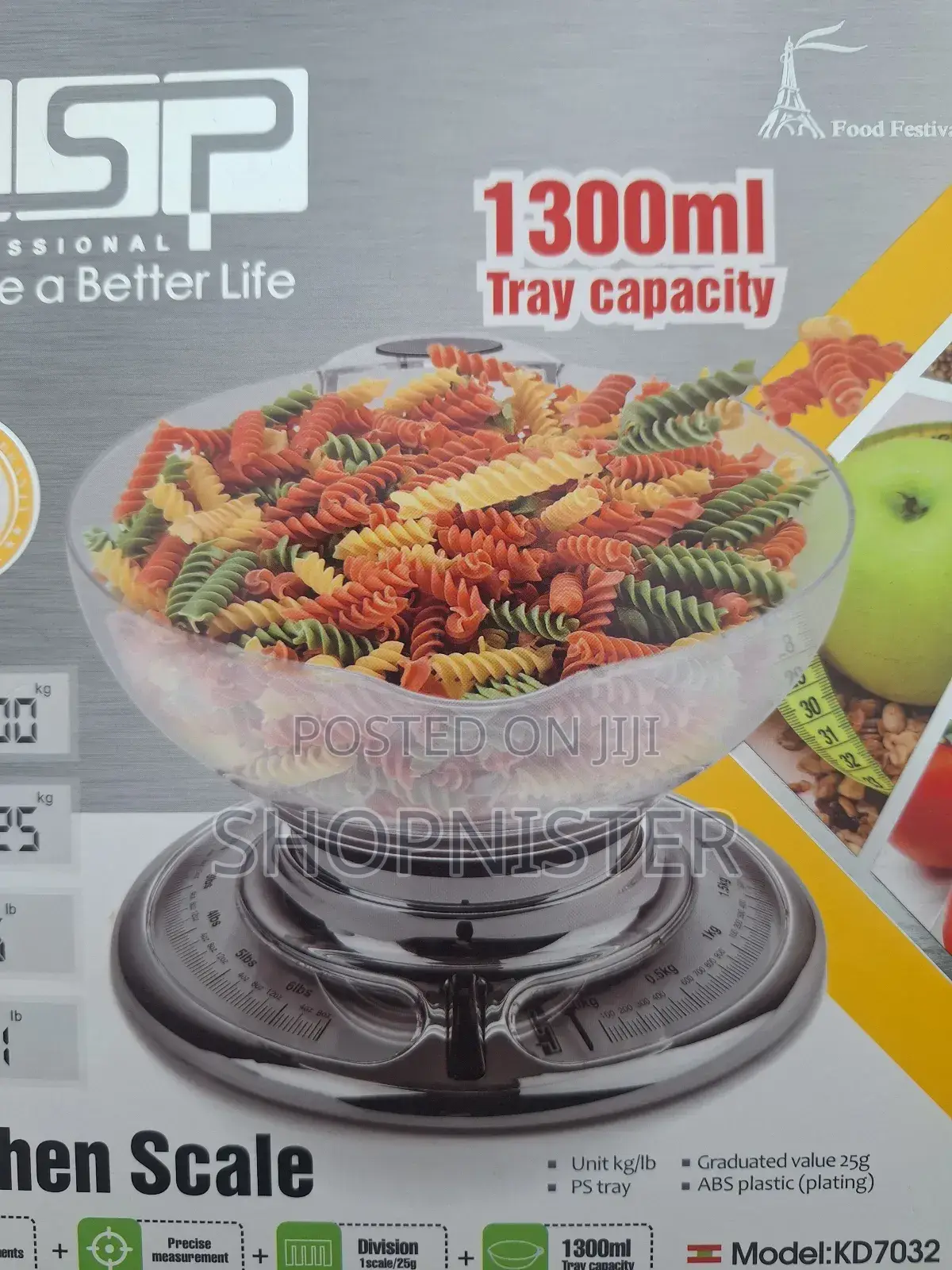 Manual Kitchen Scale Sensitive Scale 3 Kg