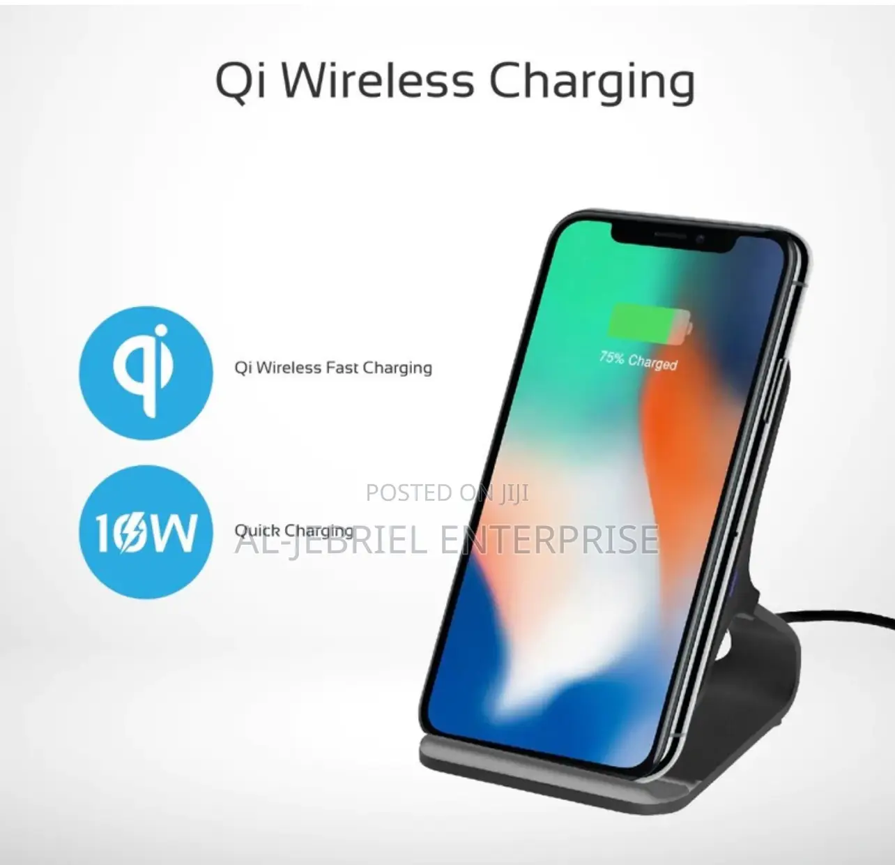 Promate Aluminium Crafted Ultra-Fast Wireless Charging Stand