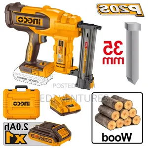 Ingco Cordless Brad Nailer Kit Cbnli2008