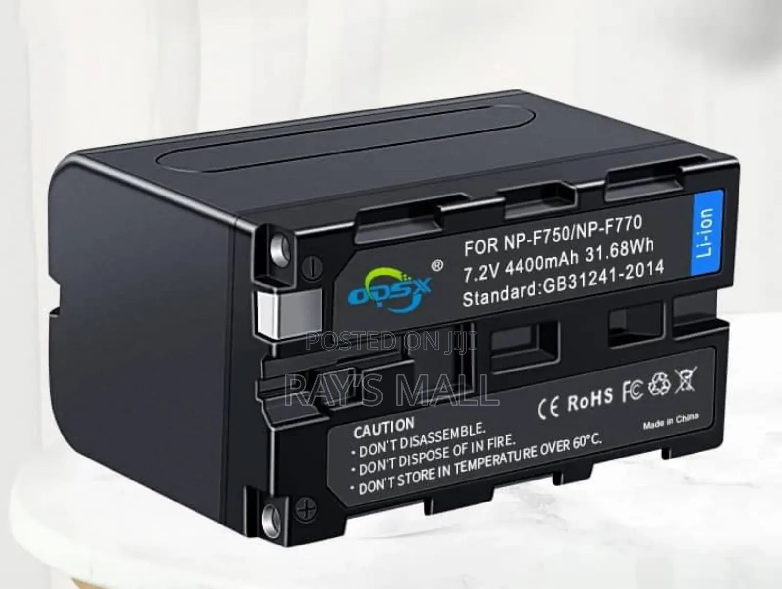 Video Light Battery With Charger