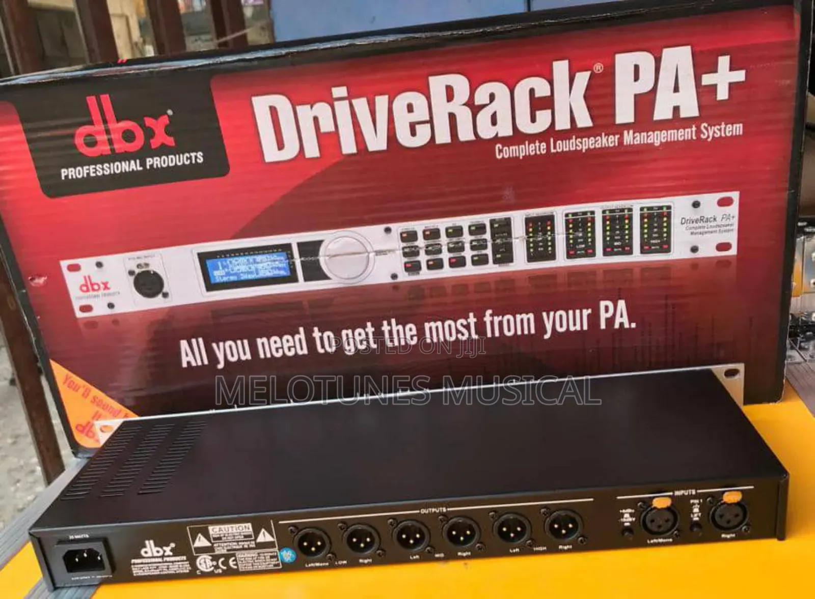 DBX Pa+ Driverack