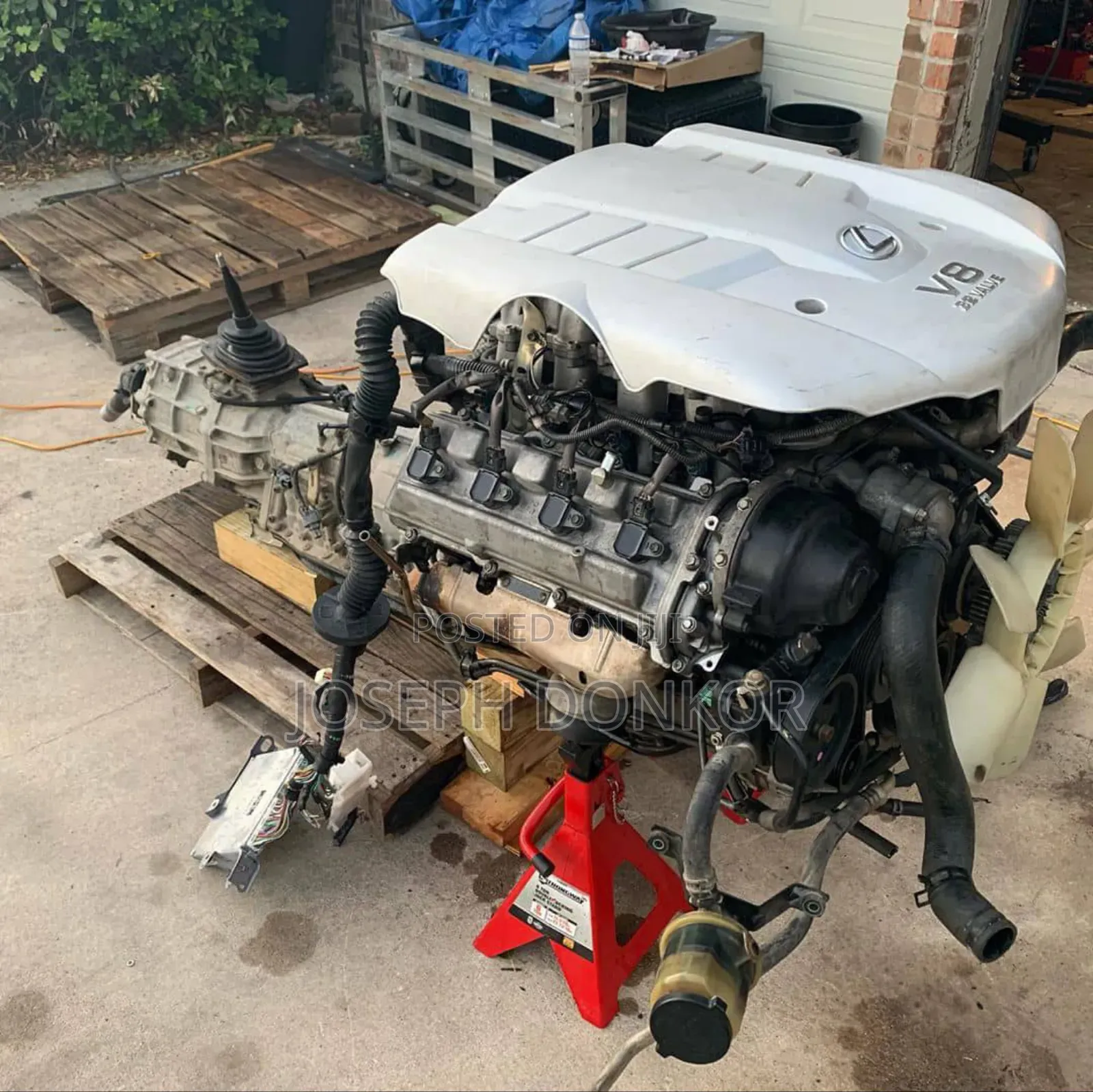 Lexus LX 470 and GX 470 Engine V8 4.7 Litres