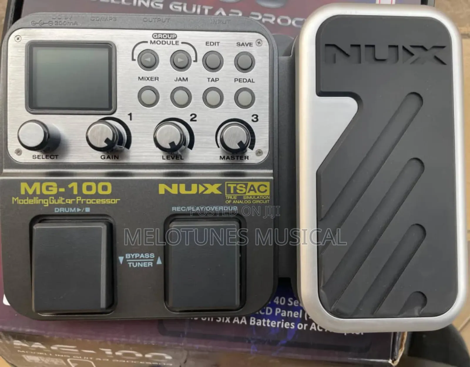 Nux Mg-100 Professional Multi-Effects Guitar Pedal Processor