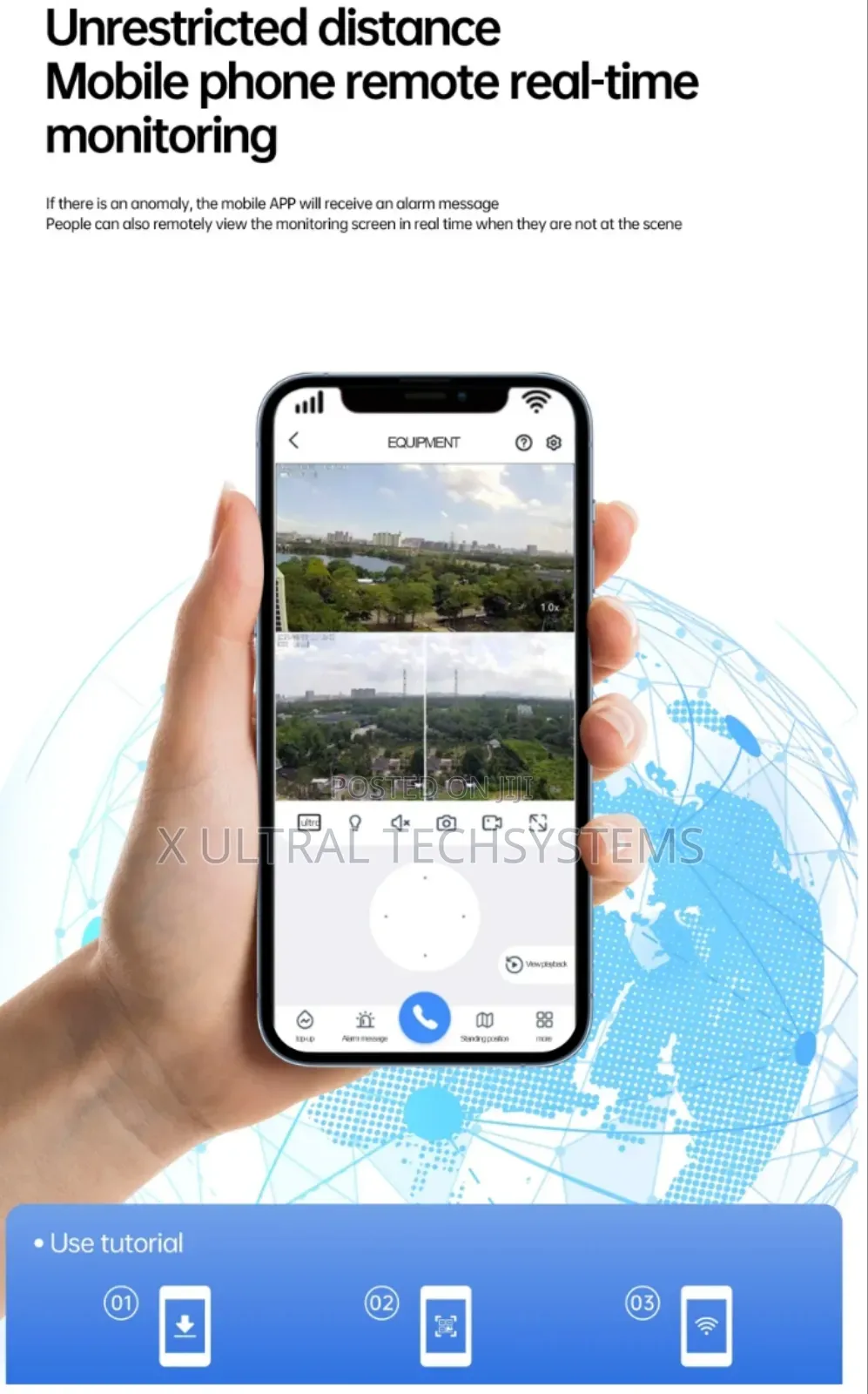 4g Solar Powered Street Camera