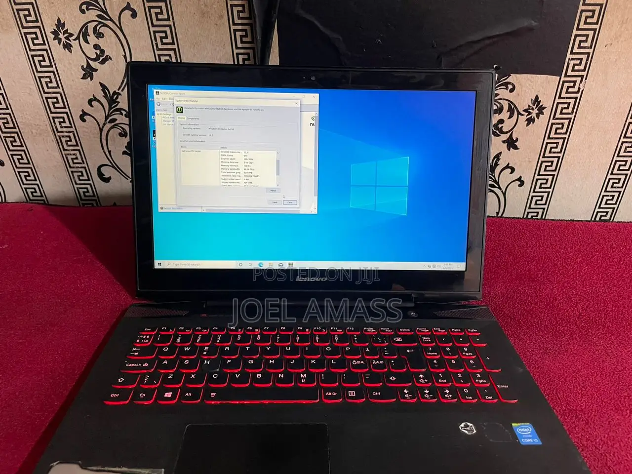 Laptop Lenovo Legion Y540 8GB Intel Core i7 HDD 500GB