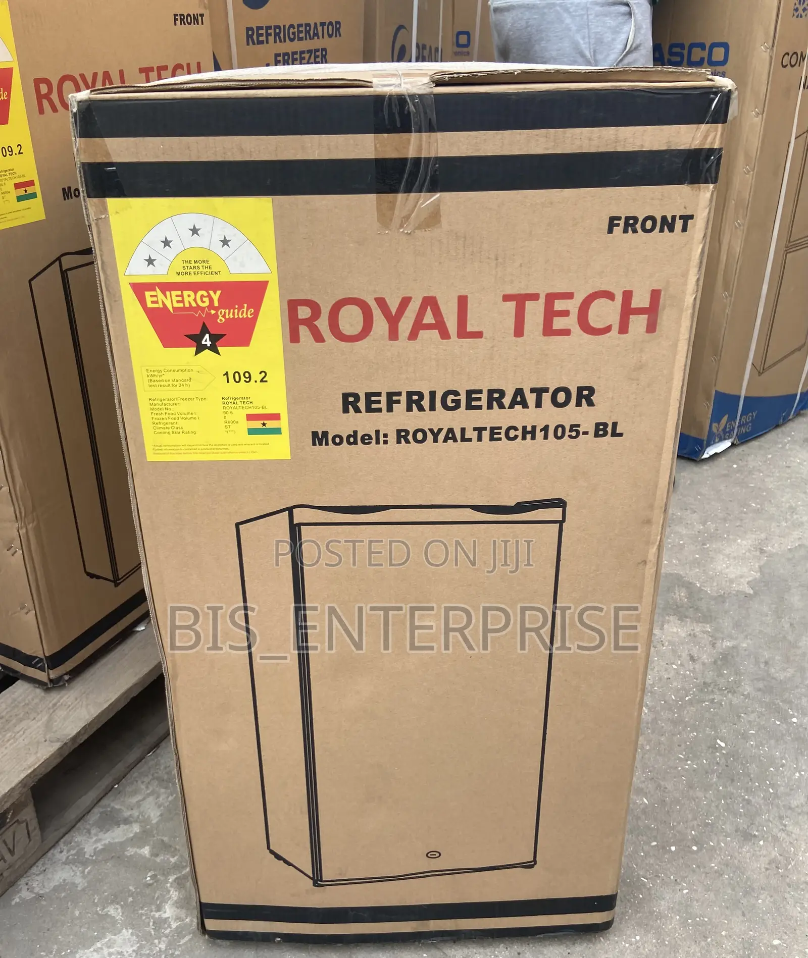 Royal Tech Table Top Refrigerator 90 Liters