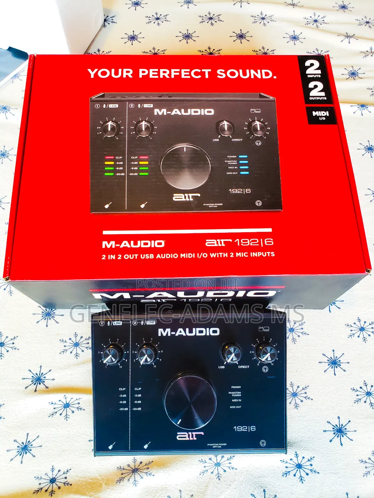 Original M-Audio Air 192|6 Professional Audio Interface