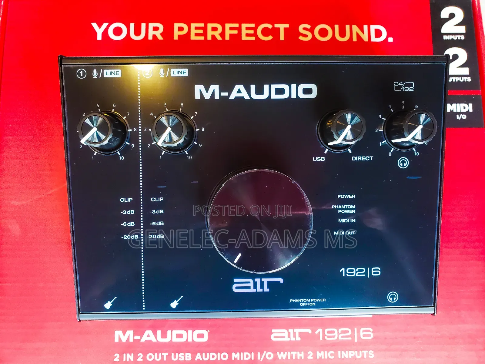 Original M-Audio Air 192|6 Professional Audio Interface