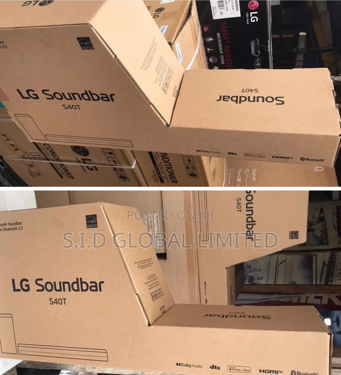 Ultimate Sound of S40T LG Soundbar for TV With Dolby Audio