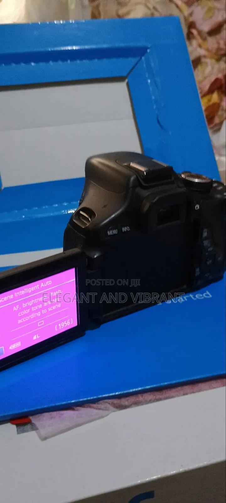 Canon 600d With Screen Color Change,Please Read Description