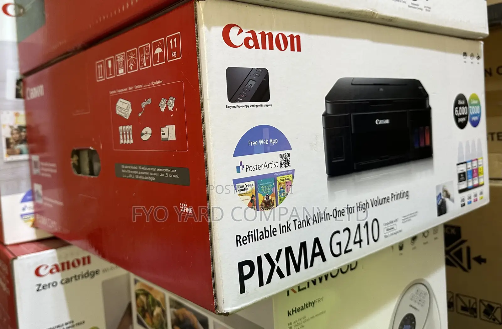 High Quality Printing Canon in Tank Jet Printer G2410