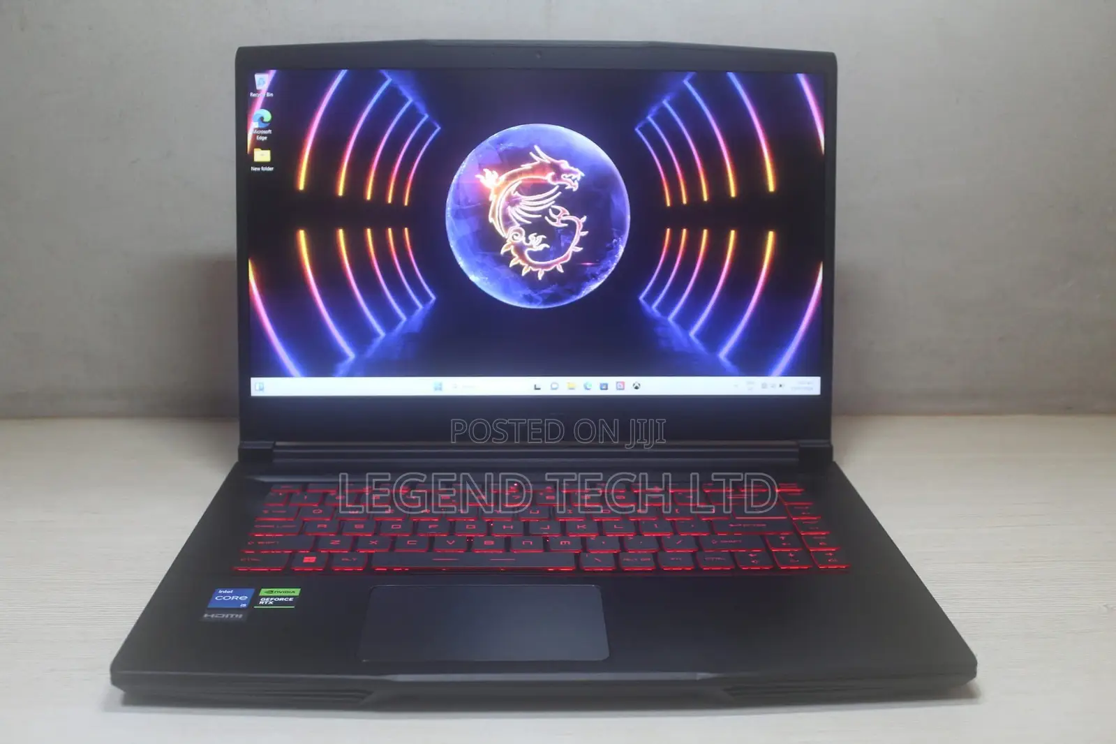 Laptop MSI GL63 8RD 16GB Intel Core i7 HDD+SSD 256GB