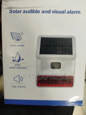 Security Solar Siren / Alarm