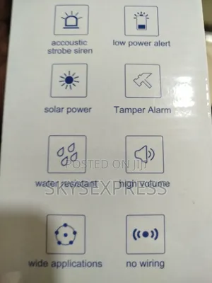 Security Solar Siren / Alarm