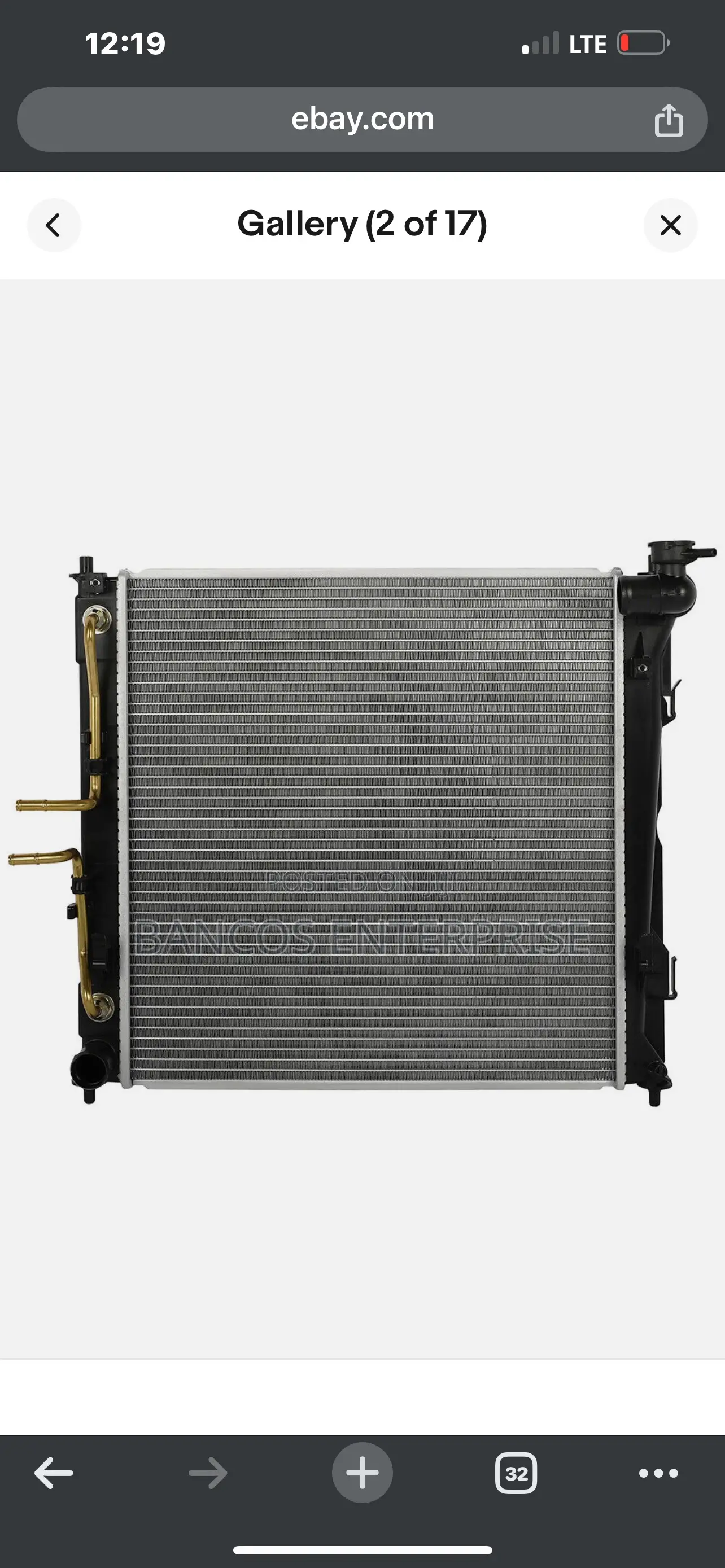 Hyundai Sonata 2011-2014 Radiator Tank