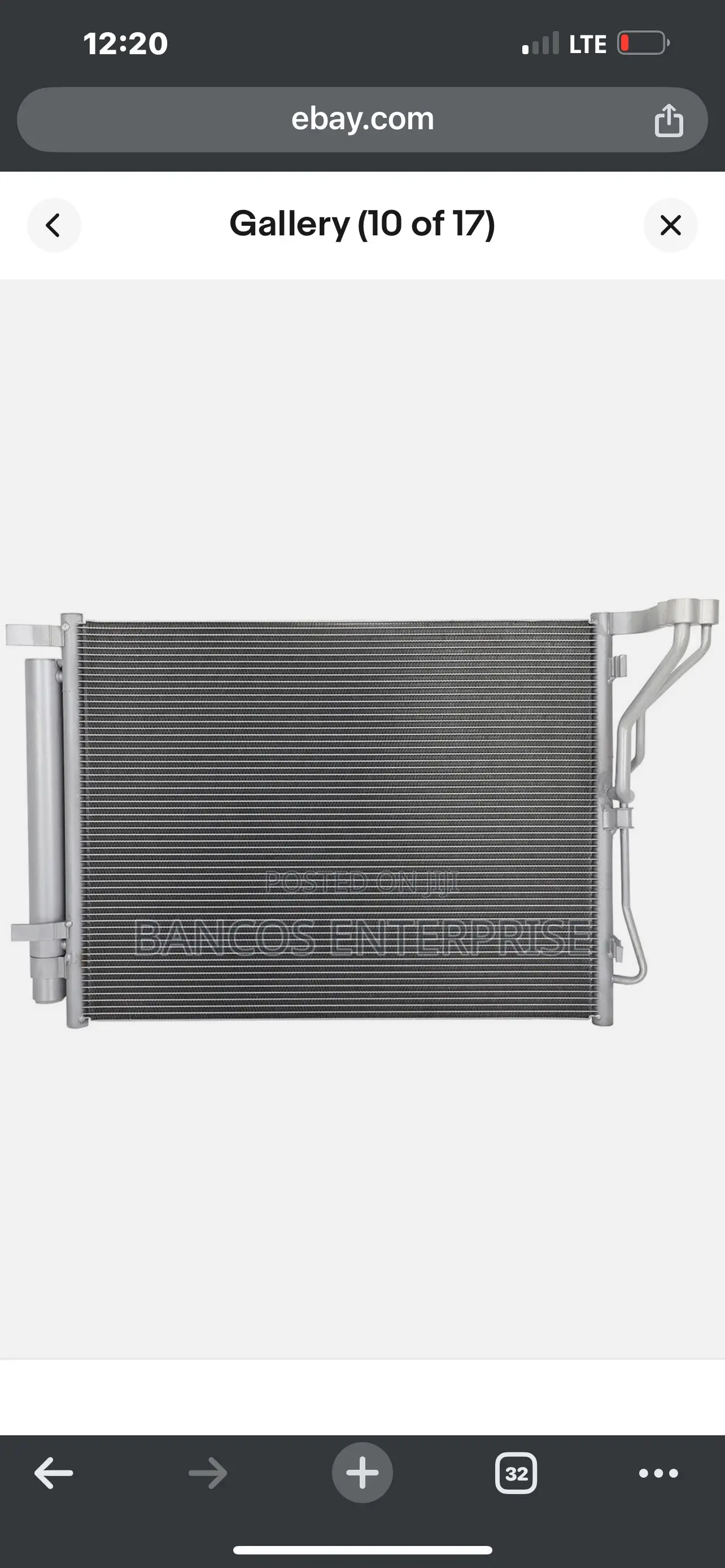 Hyundai Sonata 2011-2014 Condenser