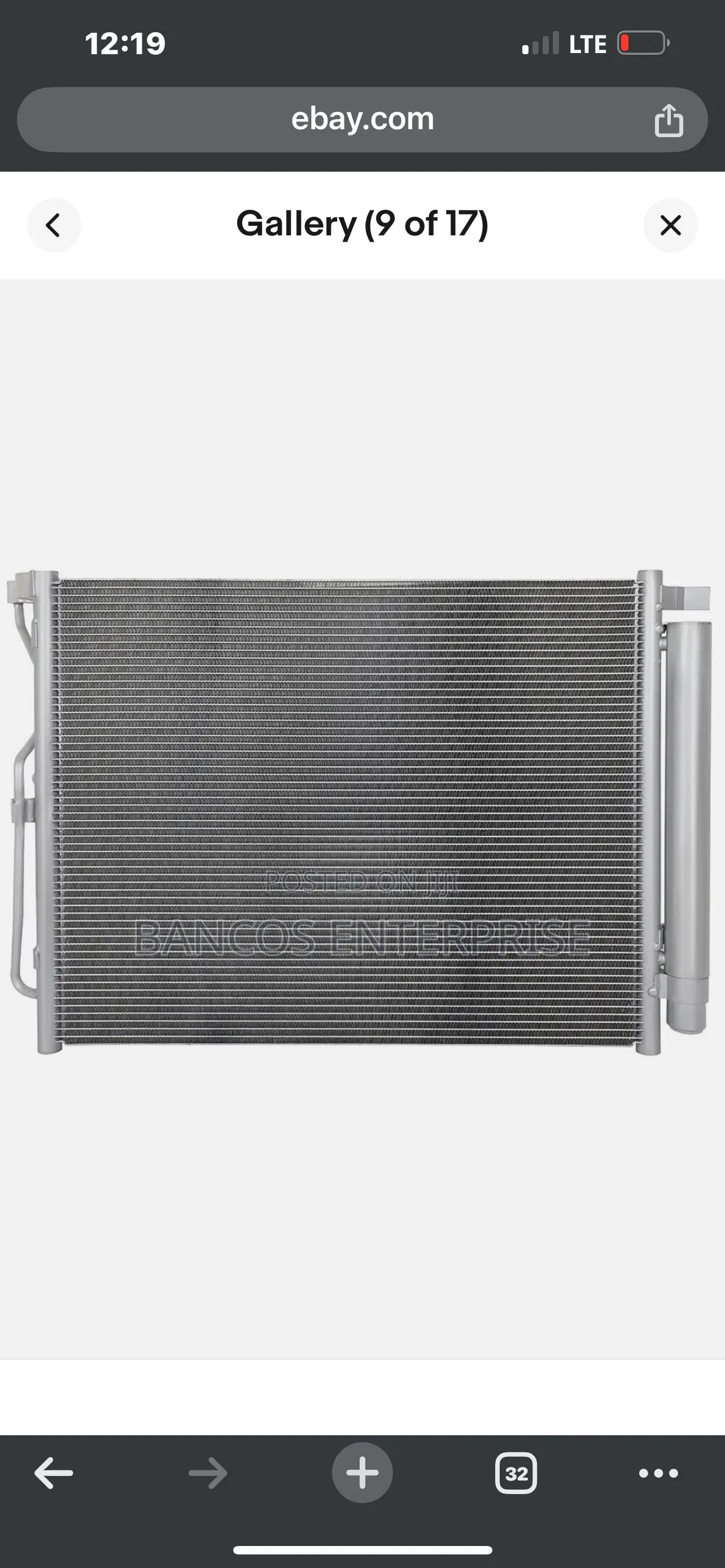 Hyundai Sonata 2011-2014 Condenser