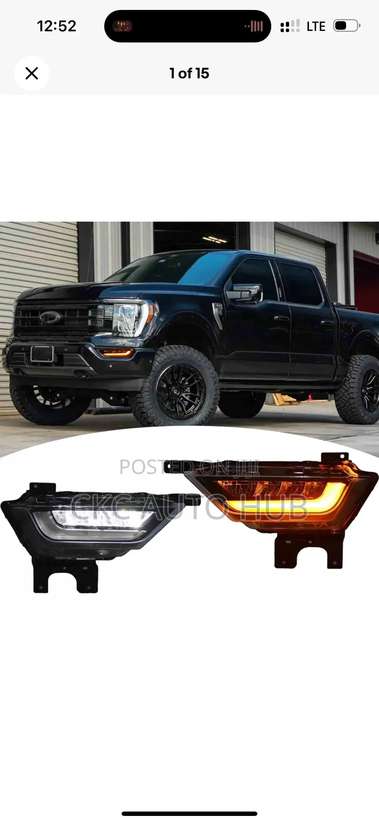 Ford F150 2023 2024 Foglight Led