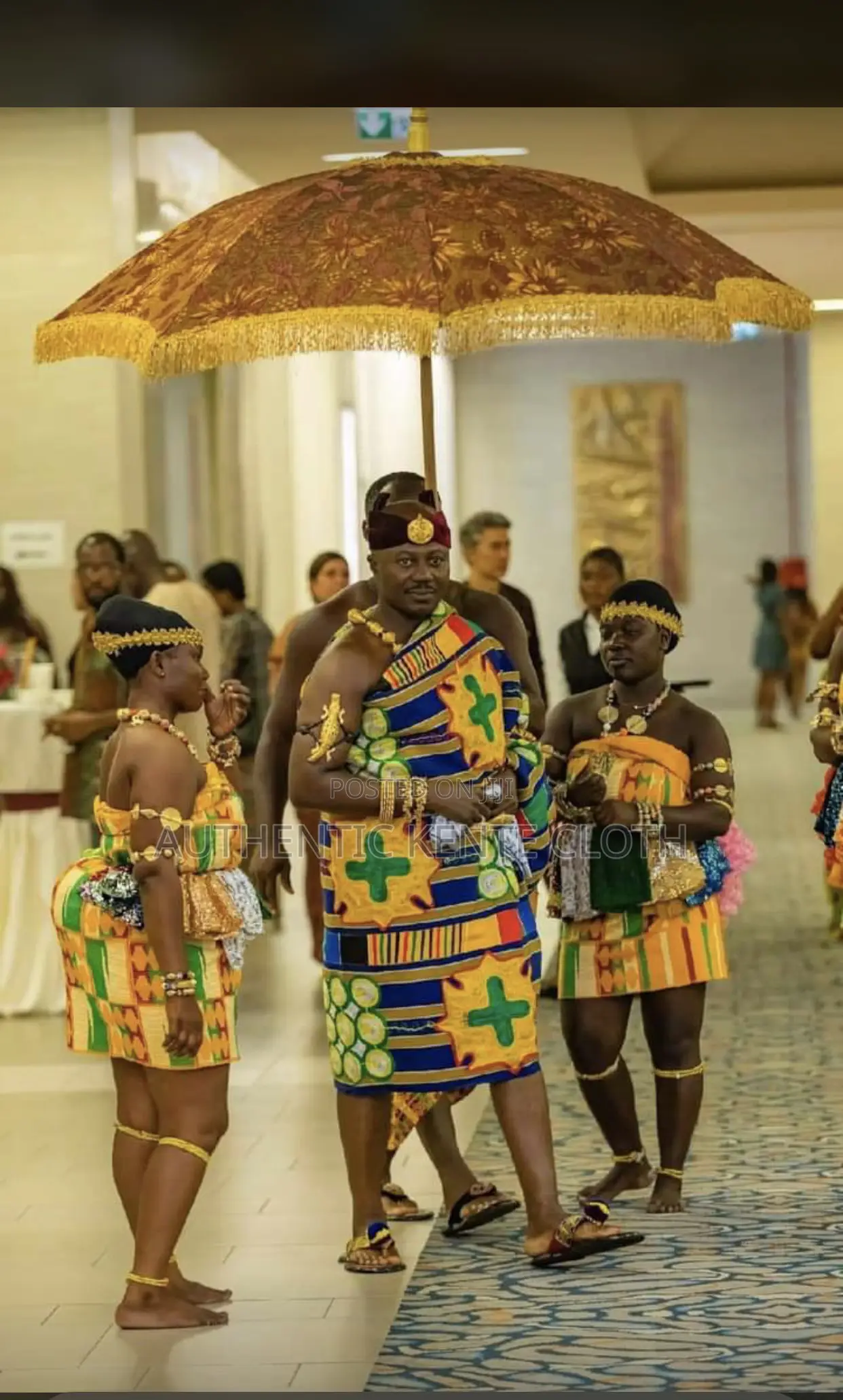 2025 Royal Executive Wedding/Engagement Kente From Bonwire
