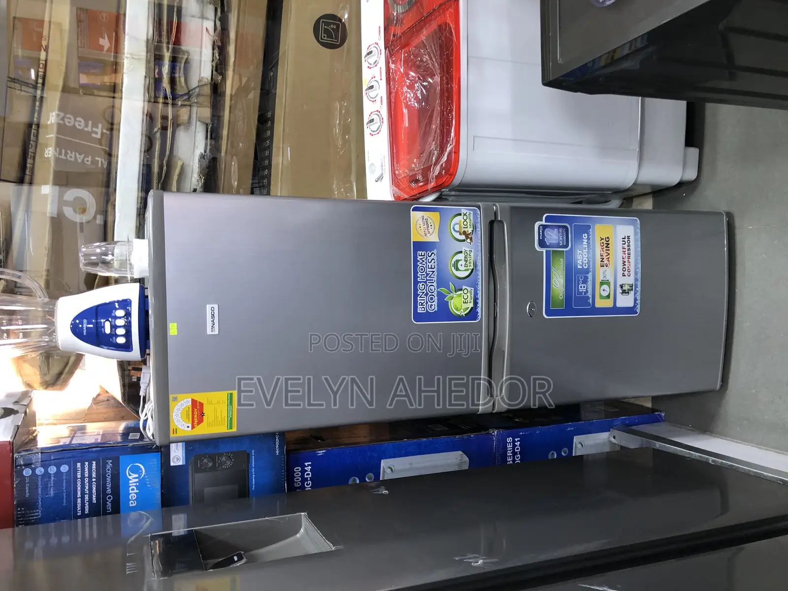142 Liters Nasco Bottom Fridge Available