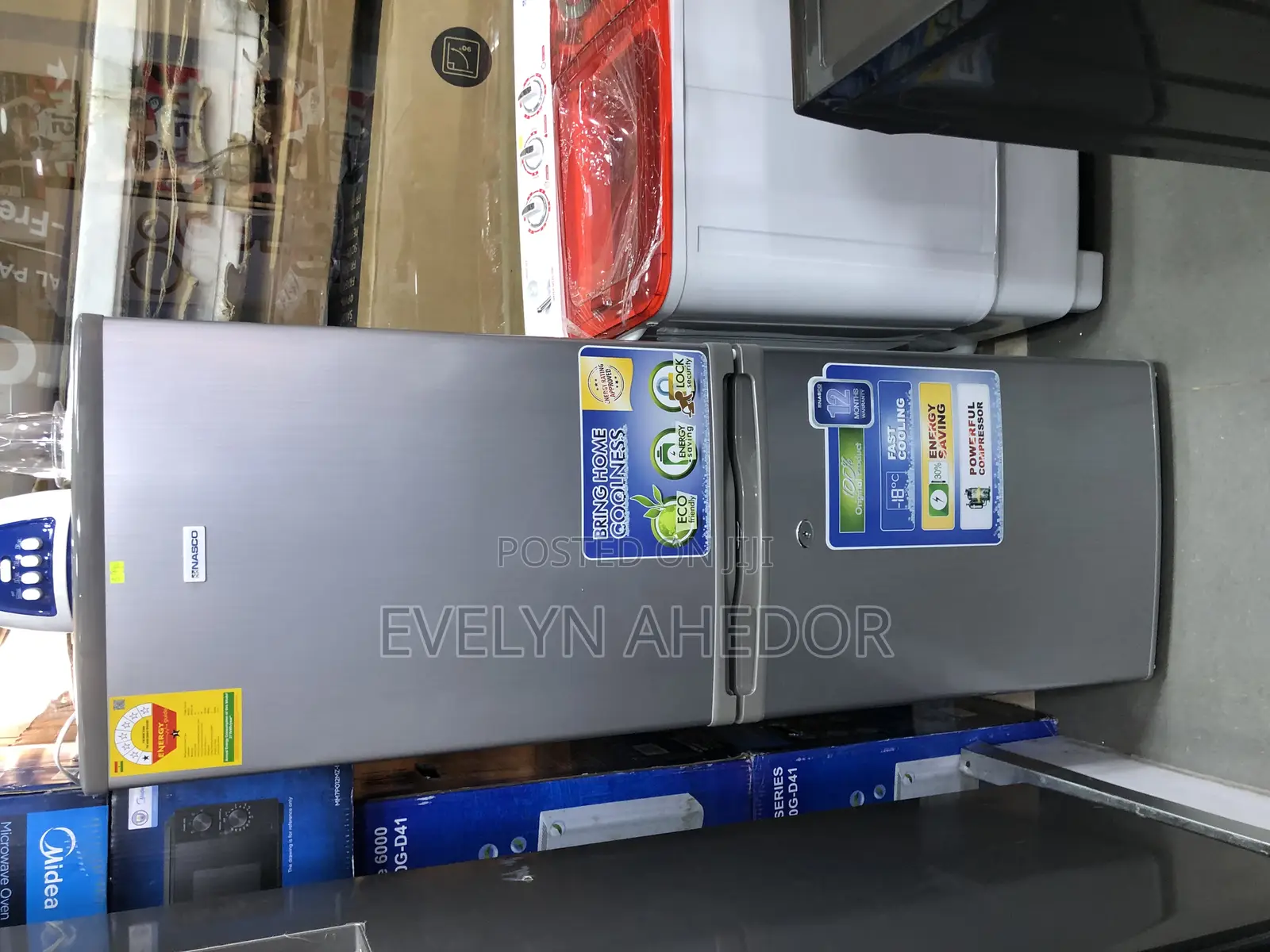 142 Liters Nasco Bottom Fridge Available