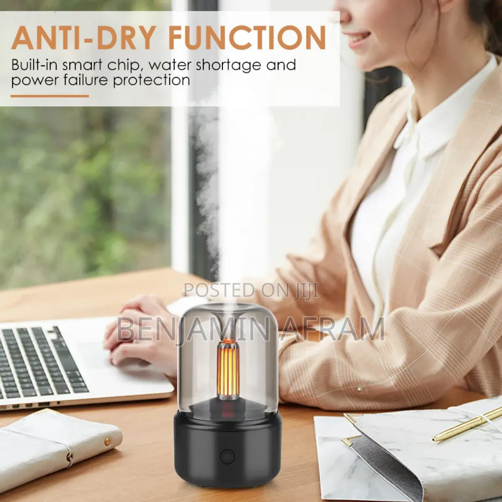 Candlelight Aroma Diffuser Lamp