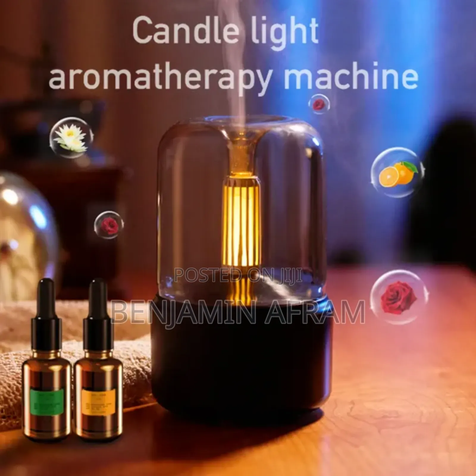 Candlelight Aroma Diffuser Lamp