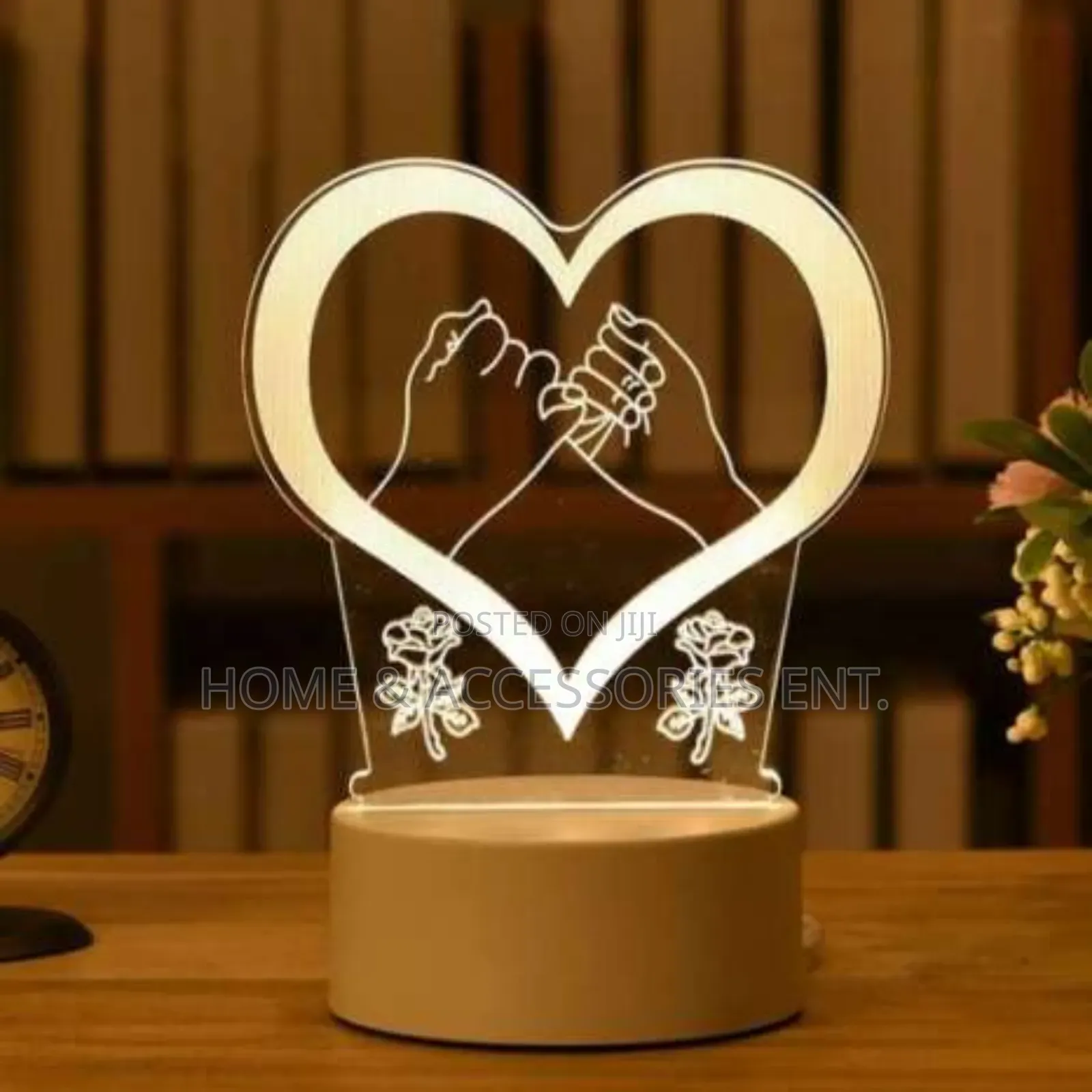 3d Night Light | Bedroom Lamp | Valentine Gift