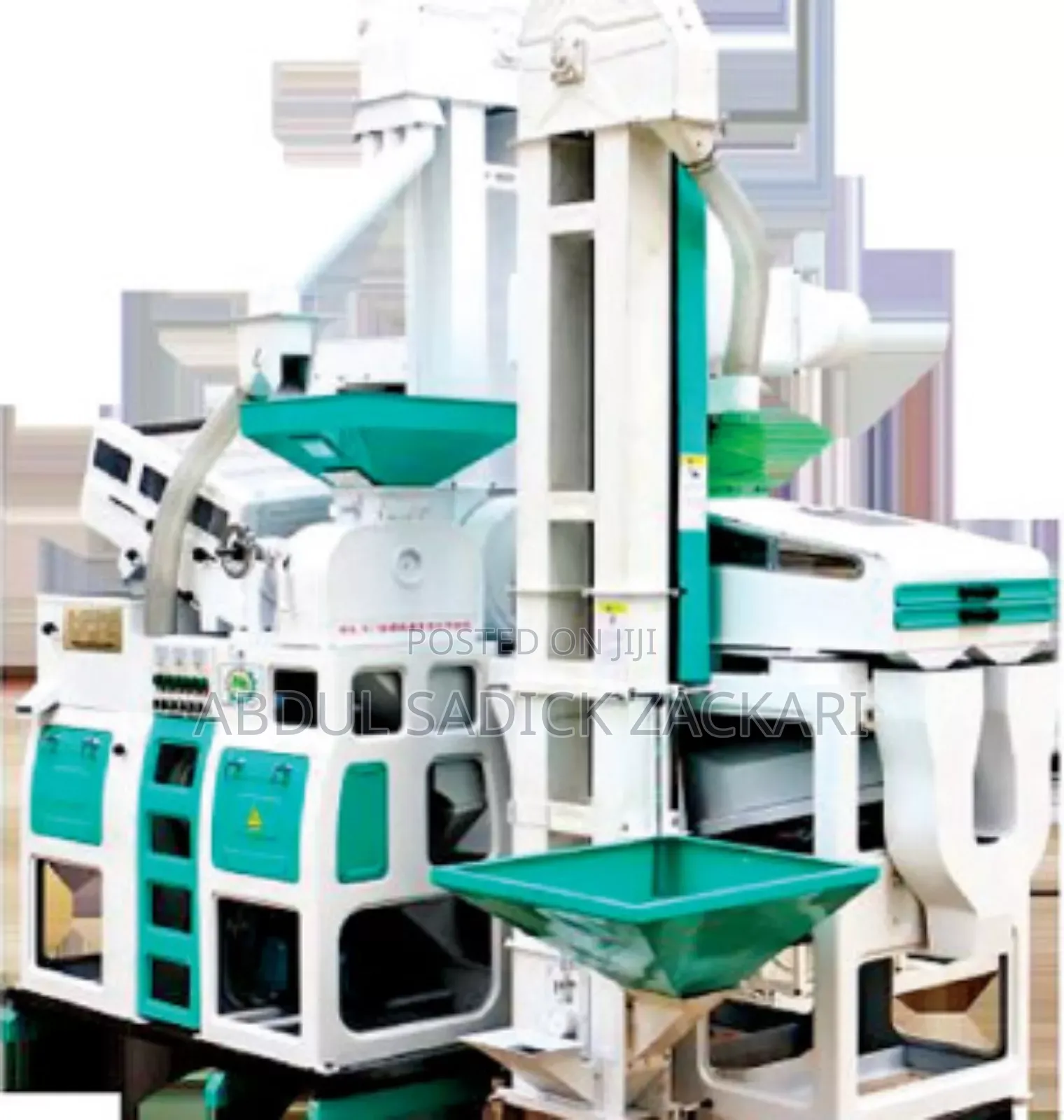 Rice Mill With Husk Crusher