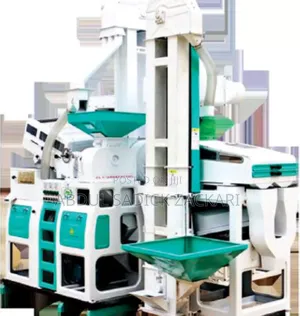 Rice Mill With Husk Crusher