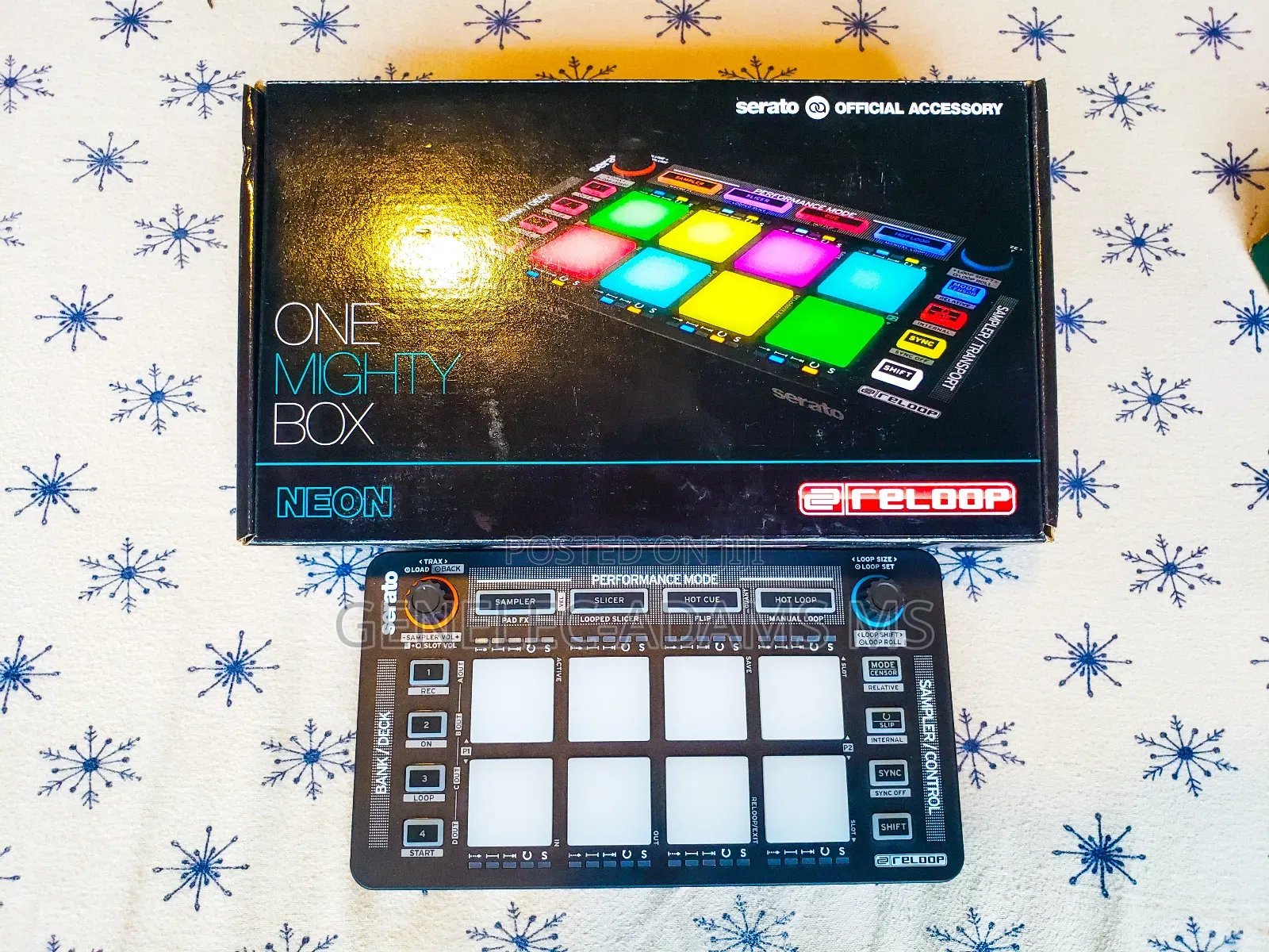 Reloop Neon Serato Dj Pad Modular Controller