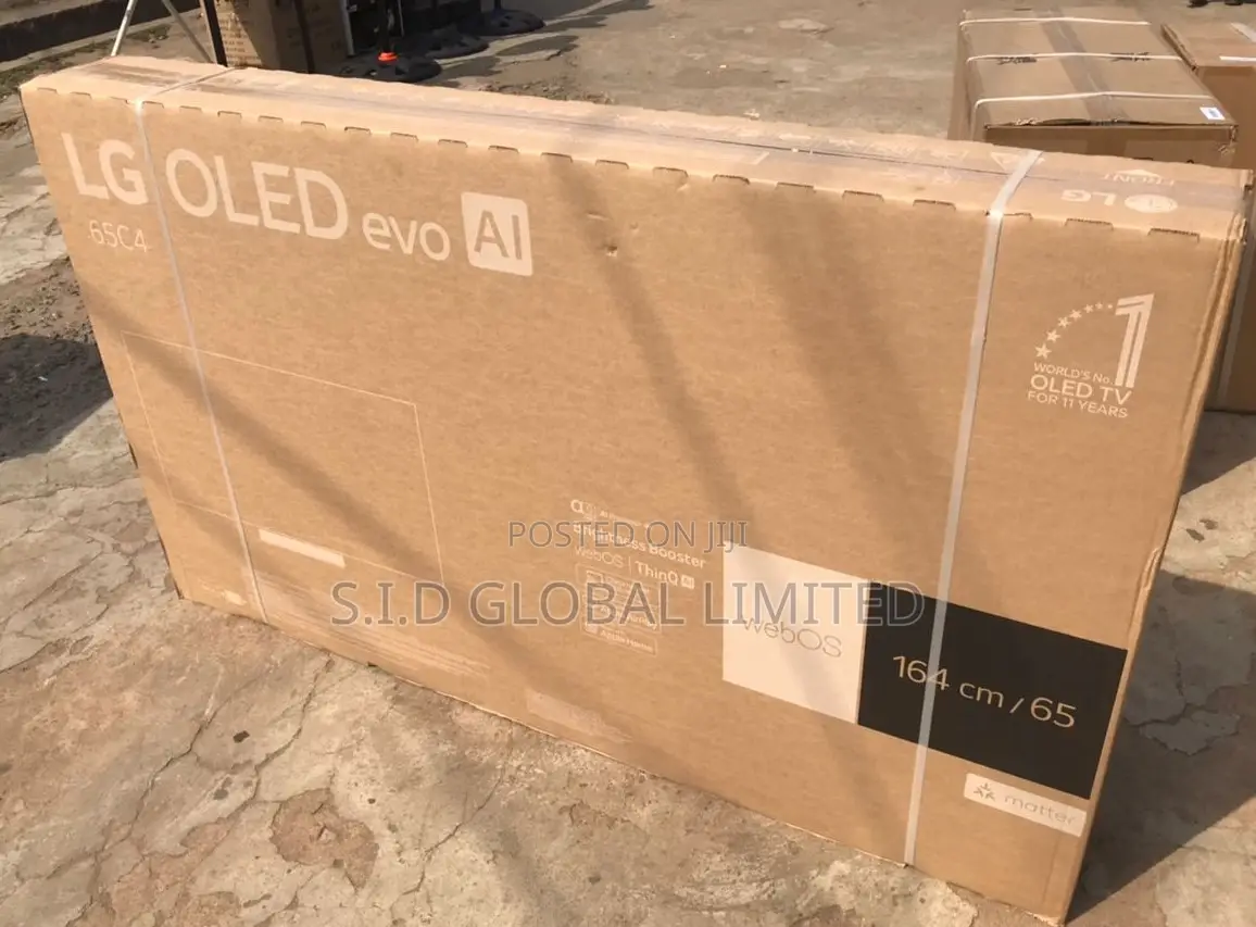 Ultra Slim Designed 65'' LG OLED Evo AI C4 Smart TV 2024