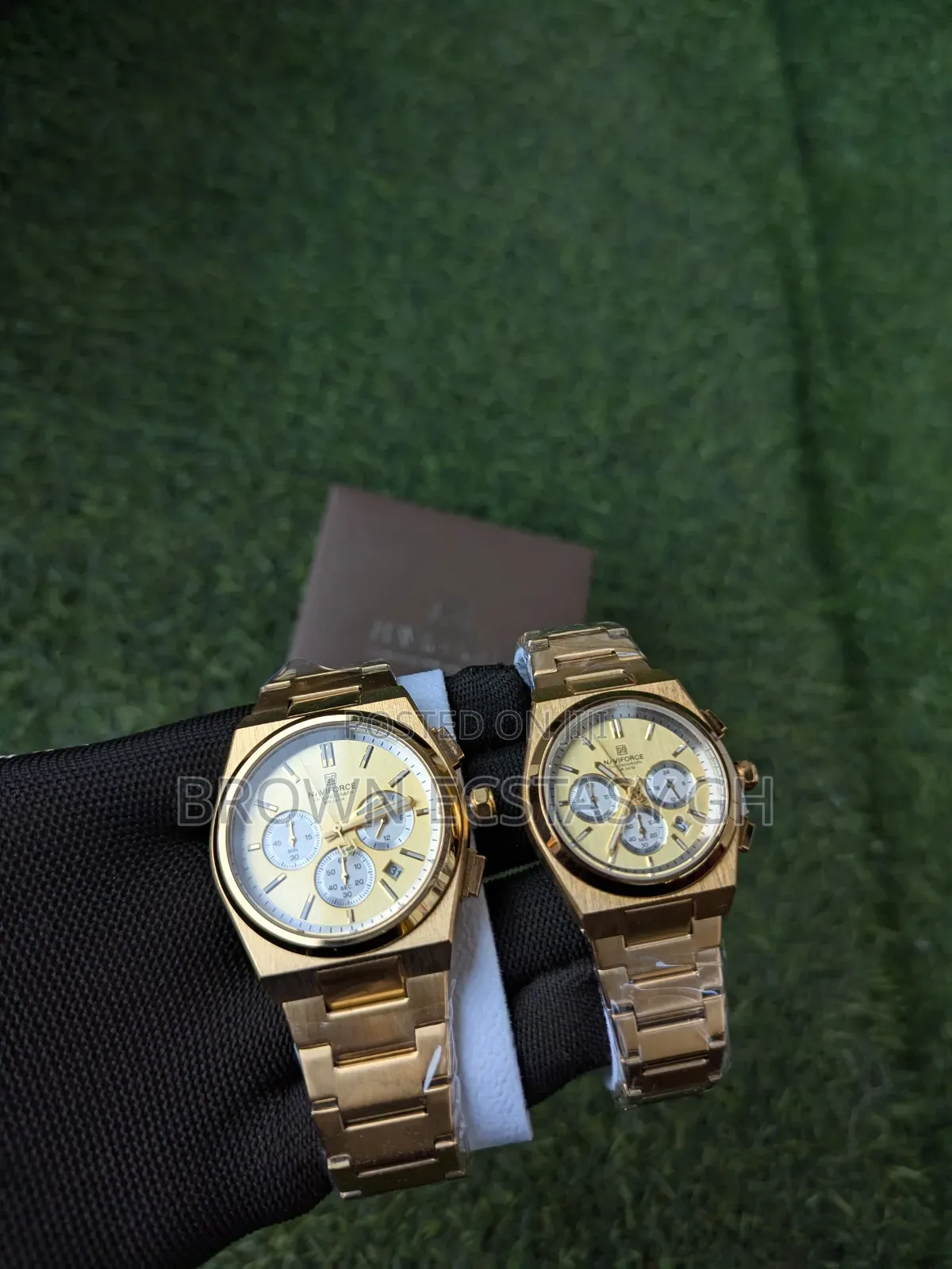 Naviforce Couples Watch Set
