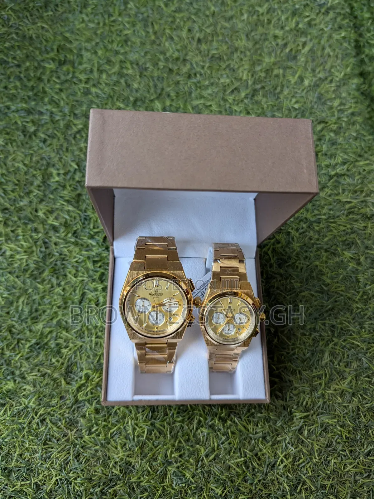 Naviforce Couples Watch Set