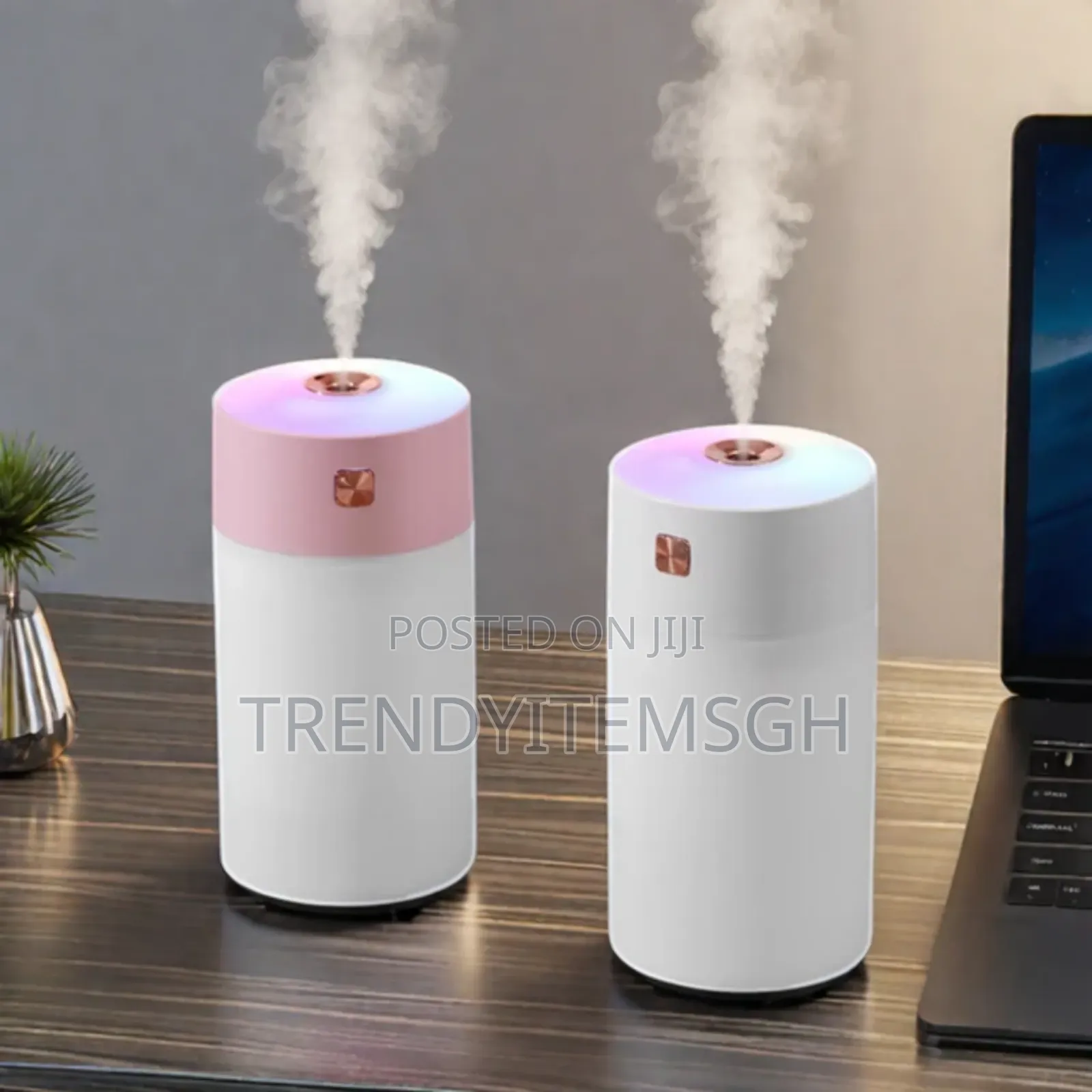 Rainbow Car Home Aromatherapy Humidifier Oil Diffuser