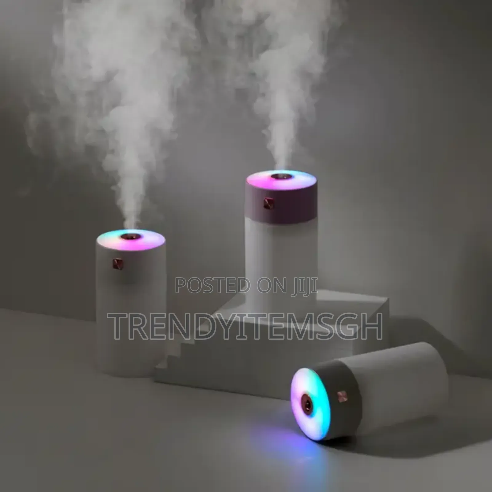 Rainbow Car Home Aromatherapy Humidifier Oil Diffuser