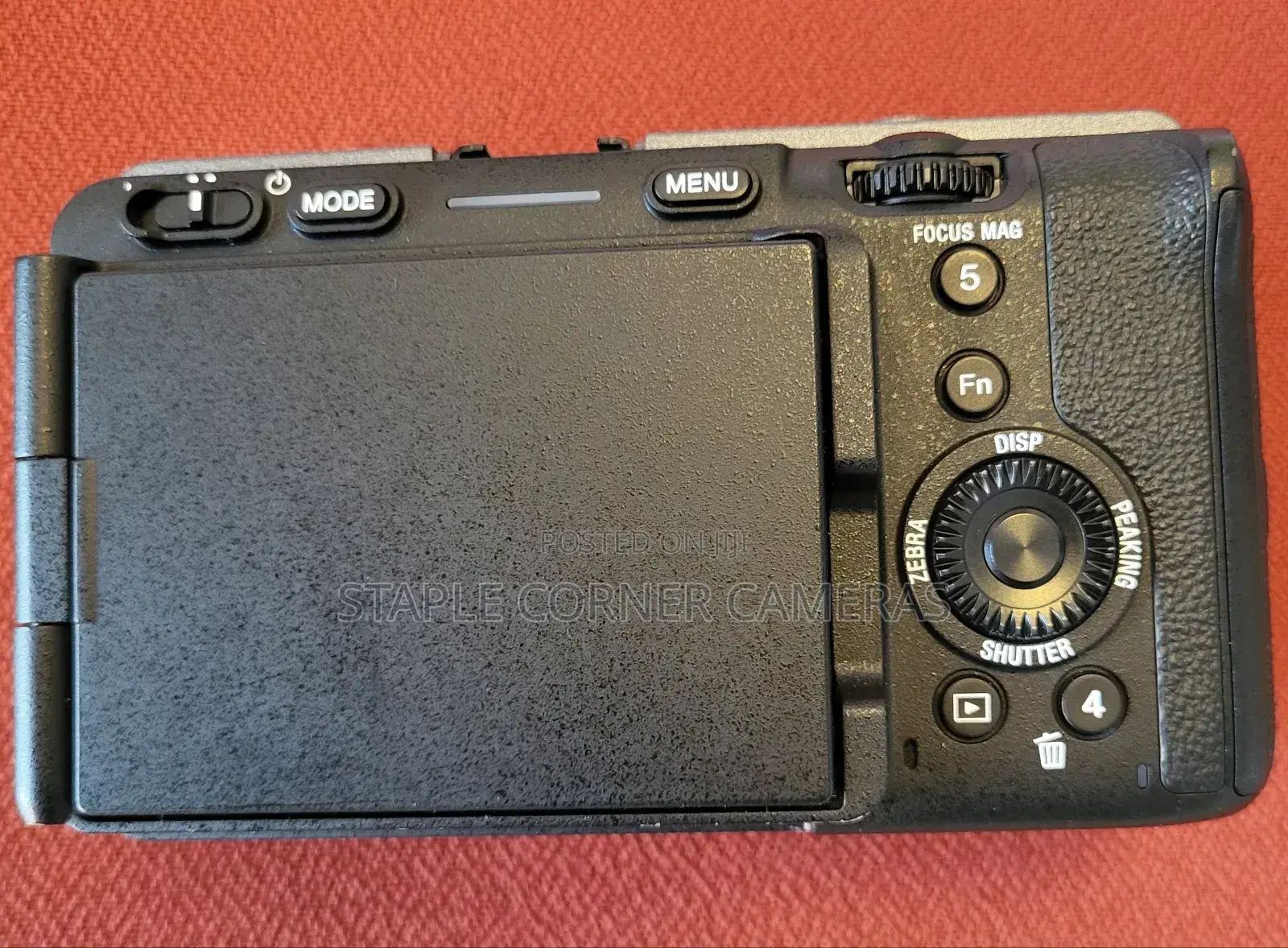 Sony  Alpha Fx3 12mp  Cinema Line Camera Body Xlr Handle 4k
