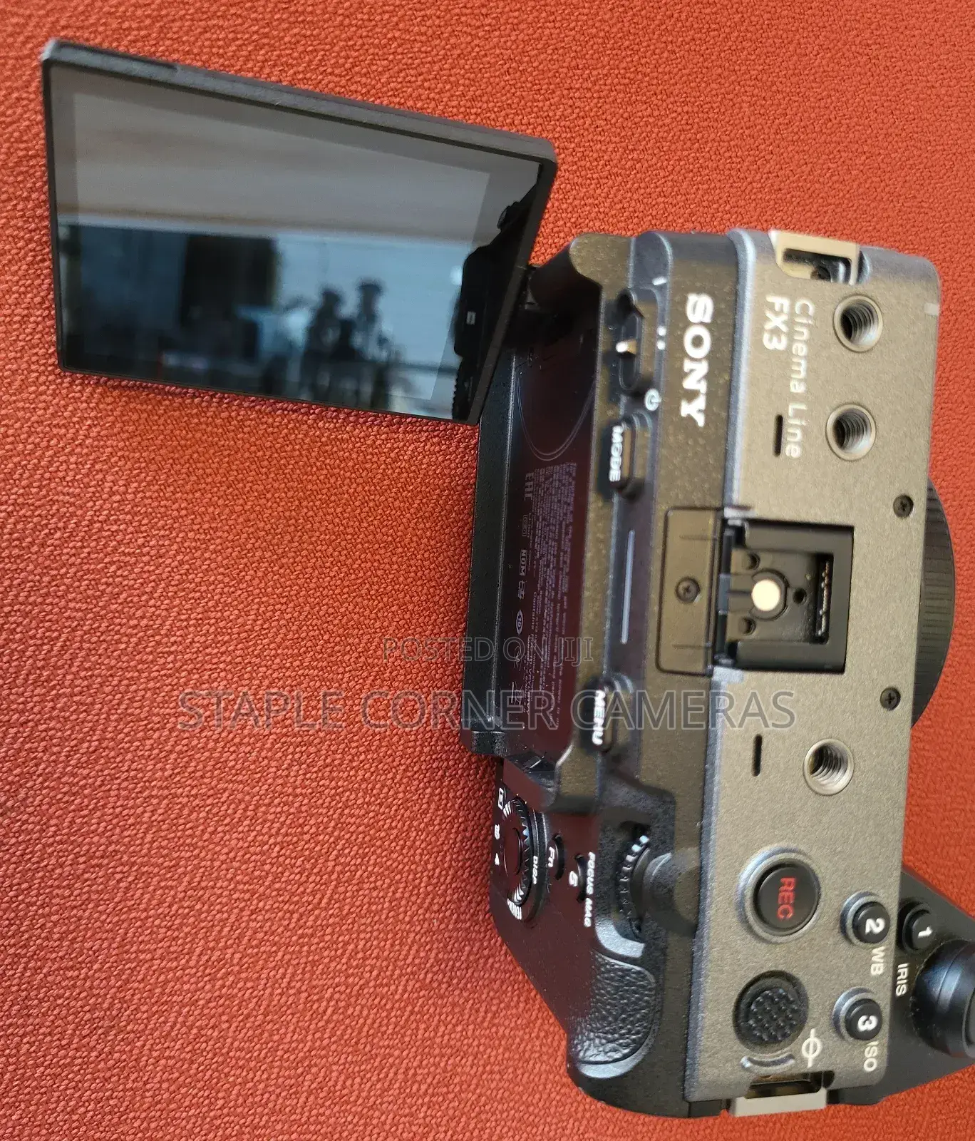 Sony  Alpha Fx3 12mp  Cinema Line Camera Body Xlr Handle 4k