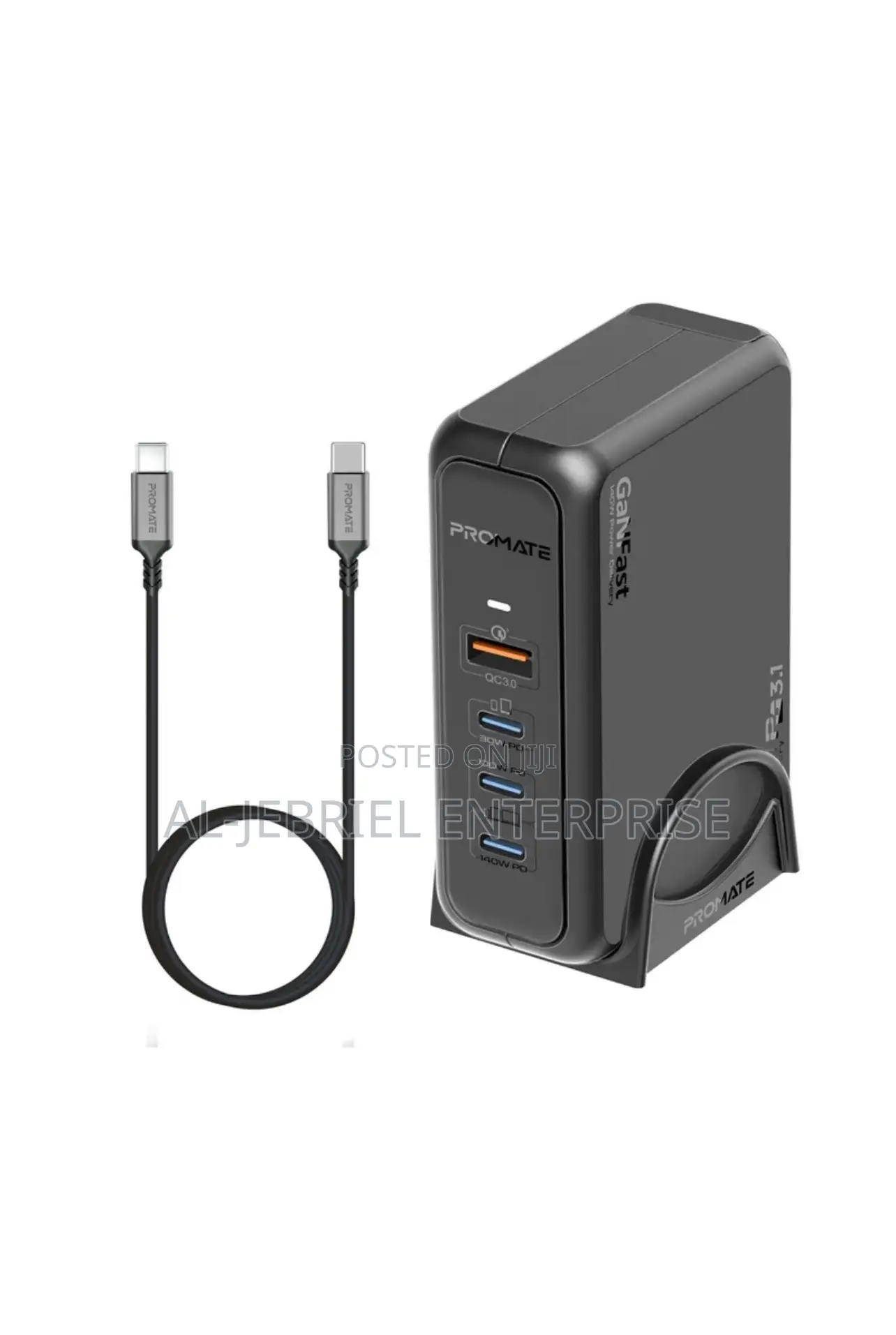 Promate GANPORT-140W Super Speed Ganfast Charging Station