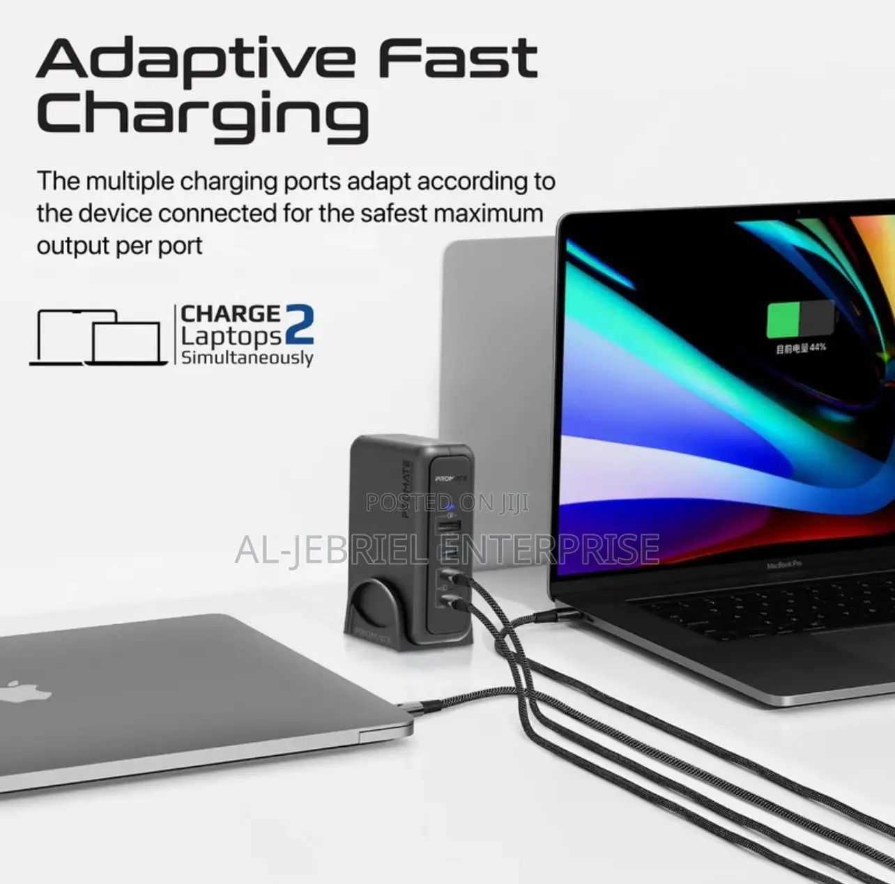 Ganport-140w Promate High-Speed Charging Station,PD3.1
