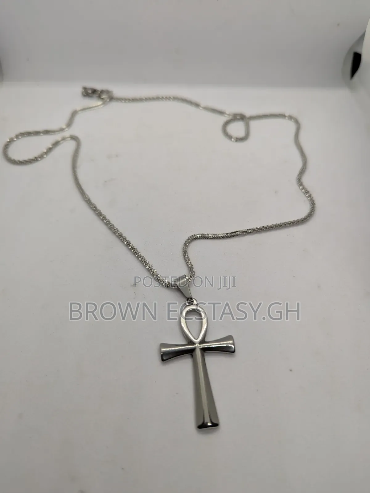 Ankh Stainless Steel Necklace