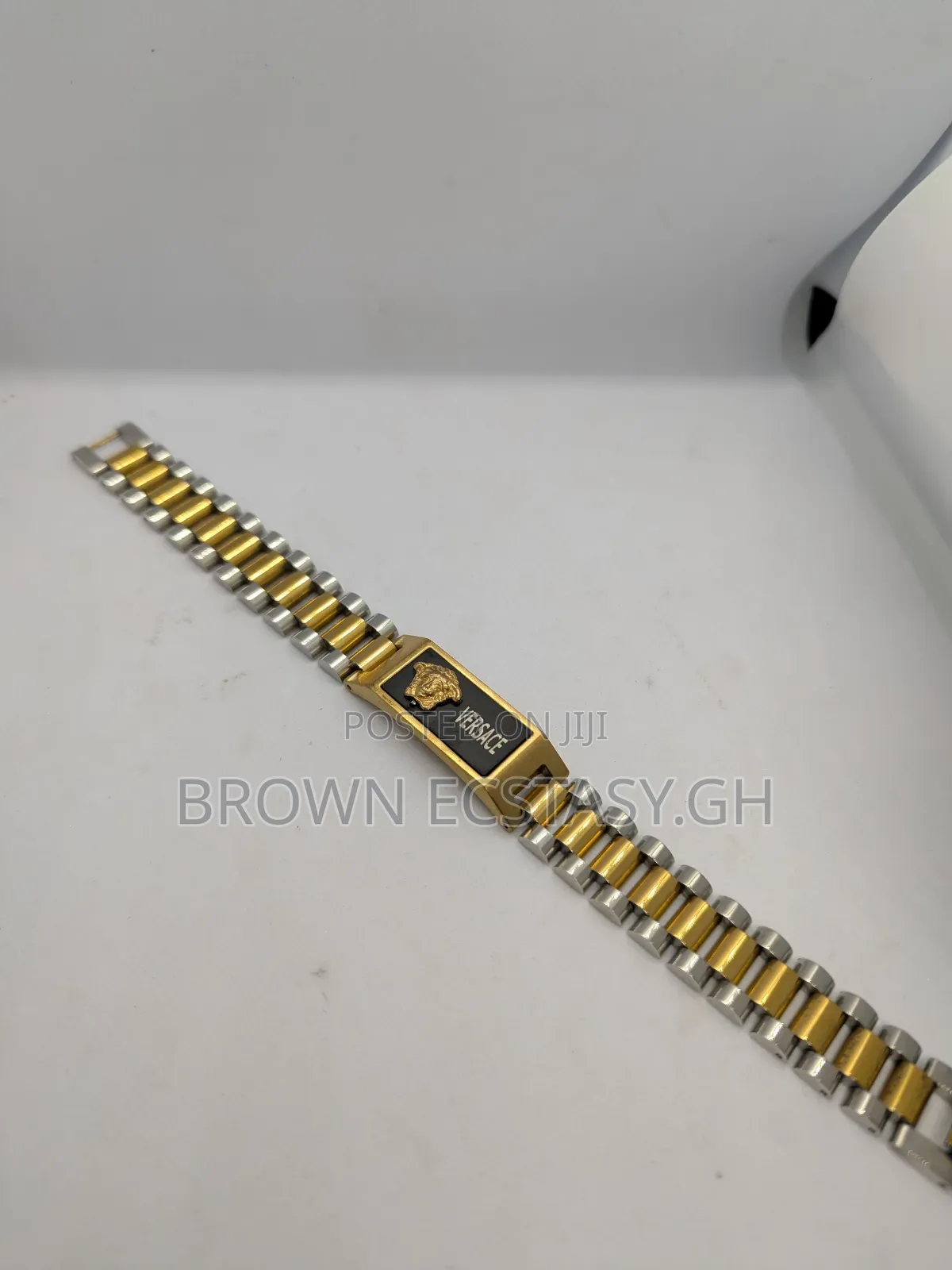 Versace Bracelet Silver and Gold