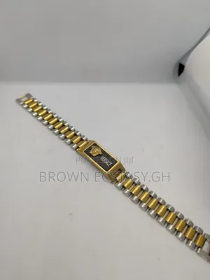 Versace Bracelet Silver and Gold
