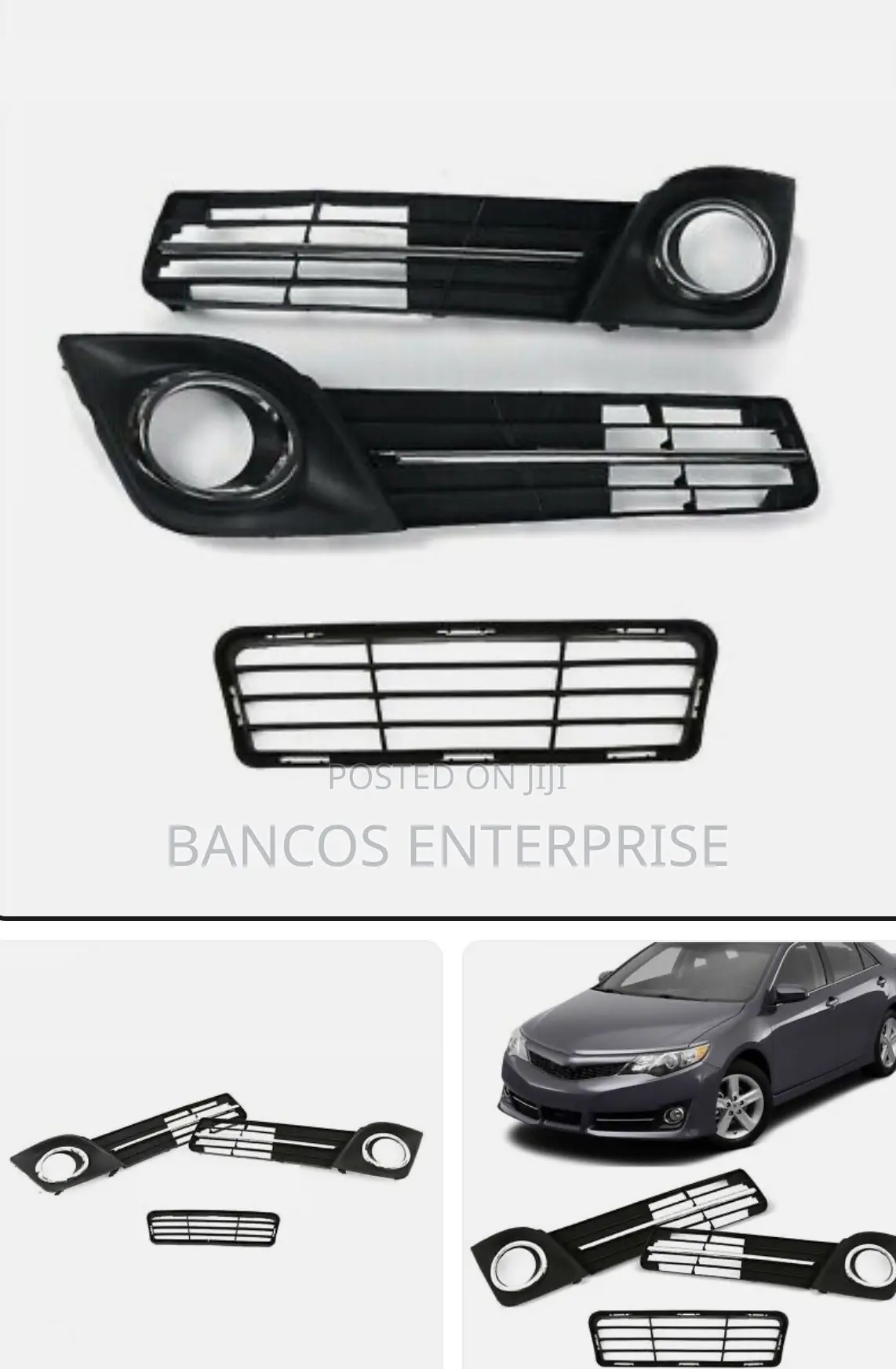 Toyota Camry Down Bumper Grille 2012-2014